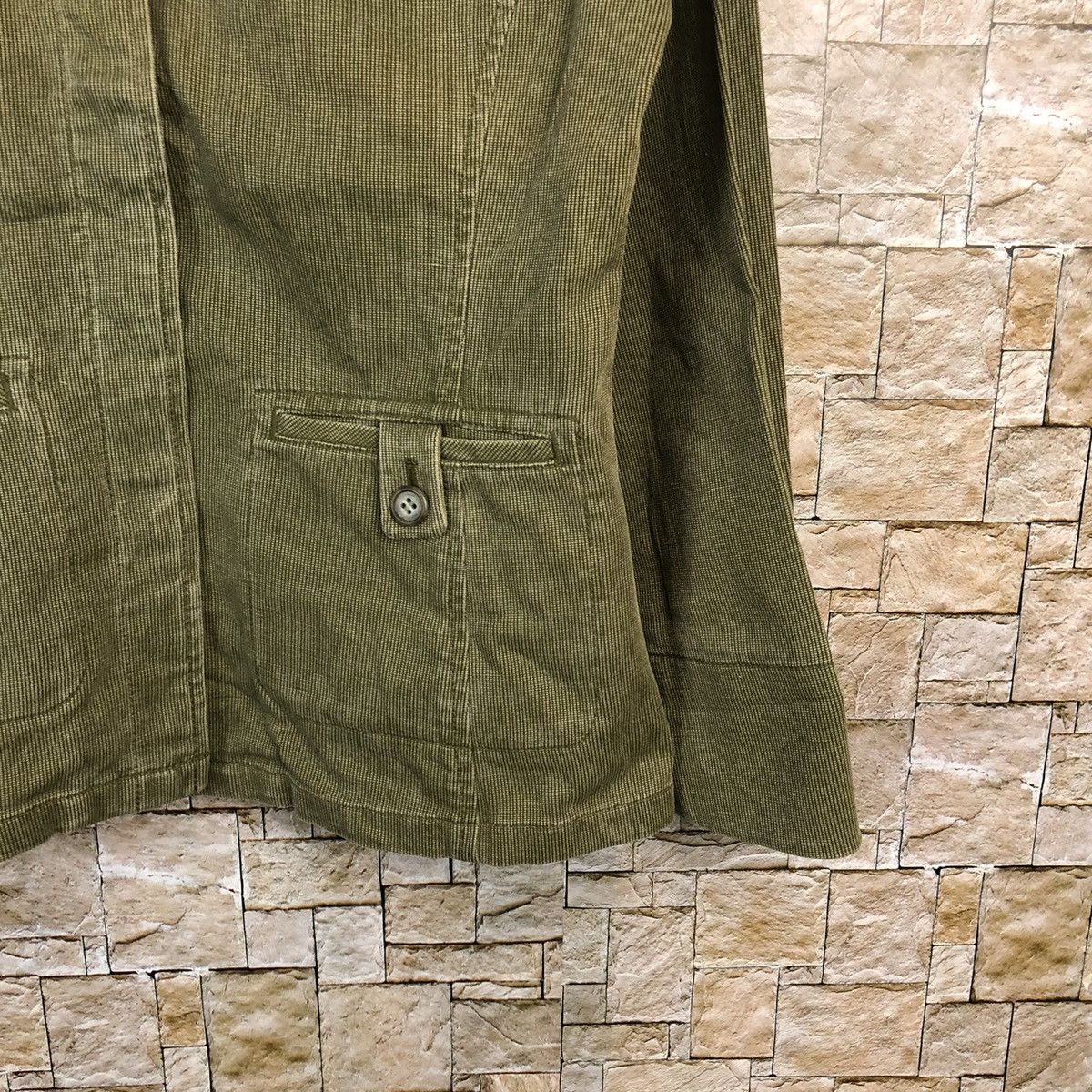 Japanese Brand Elle Plante Green jaket #A824 Size S / US 4 / IT 40 - 8 Thumbnail