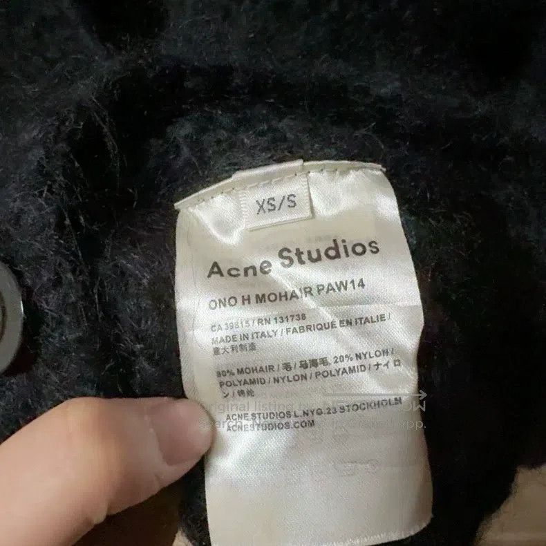 Acne Studios Acne Studios Black long sweater cardigan Size S / US 4 / IT 40 - 3 Thumbnail