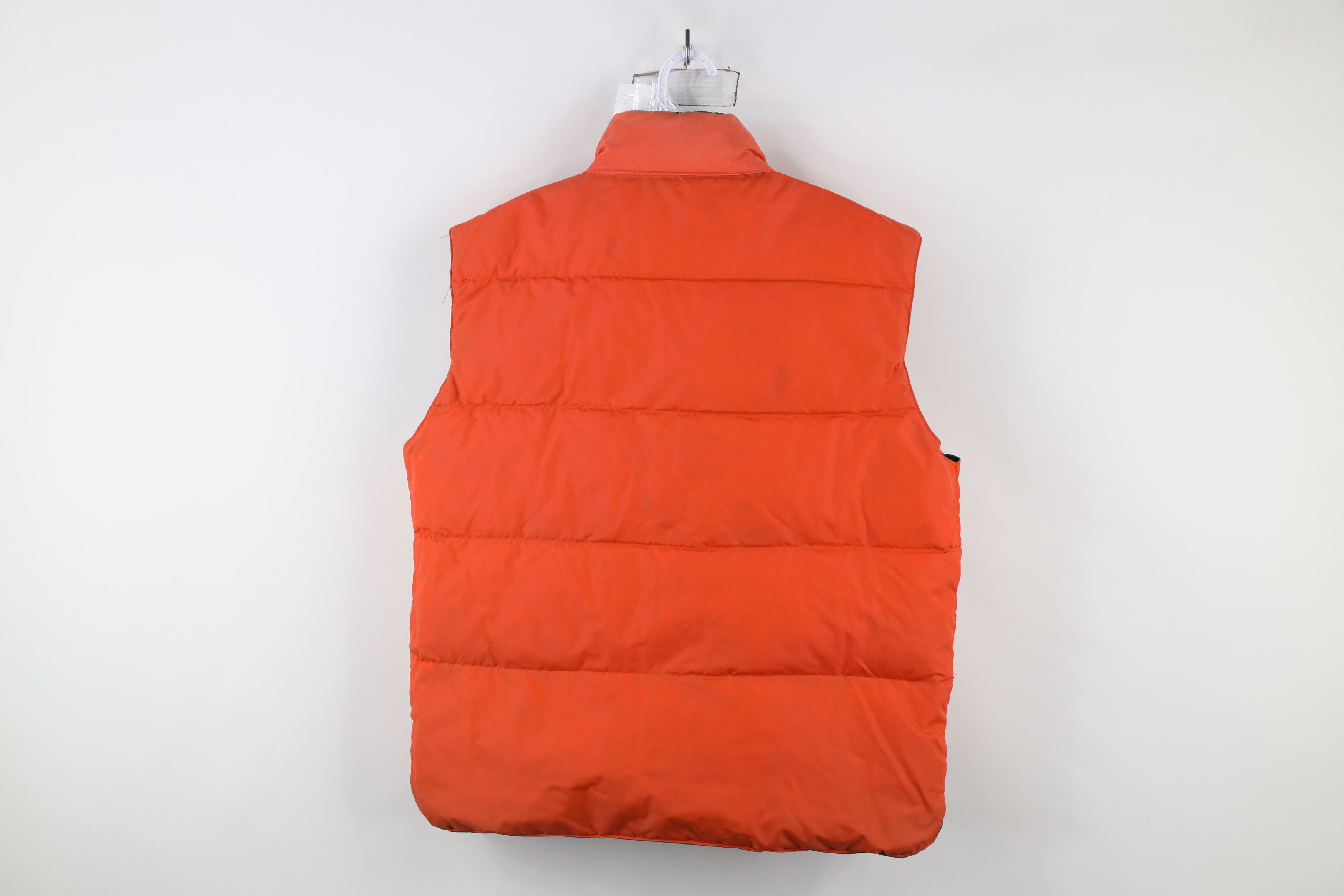 Vintage Vintage 70s Streetwear Reversible Down Puffer Vest Jacket Size US M / EU 48-50 / 2 - 18 Thumbnail