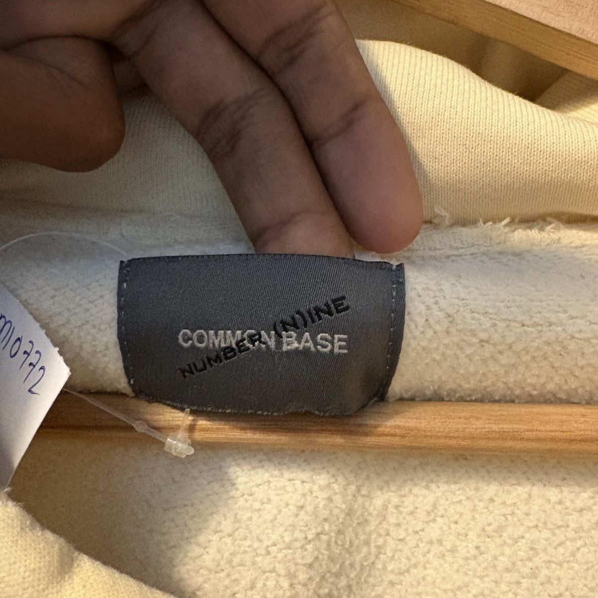 Number (N)ine Number Nine X Common Base Baggy Hoodie Size US L / EU 52-54 / 3 - 3 Thumbnail