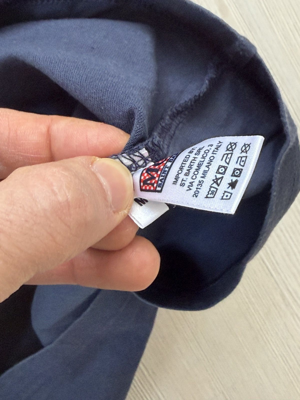 MC2 Saint Barth MC2 Saint Barth Vespa Navy Blue T-shirt Size US M / EU 48-50 / 2 - 7 Thumbnail