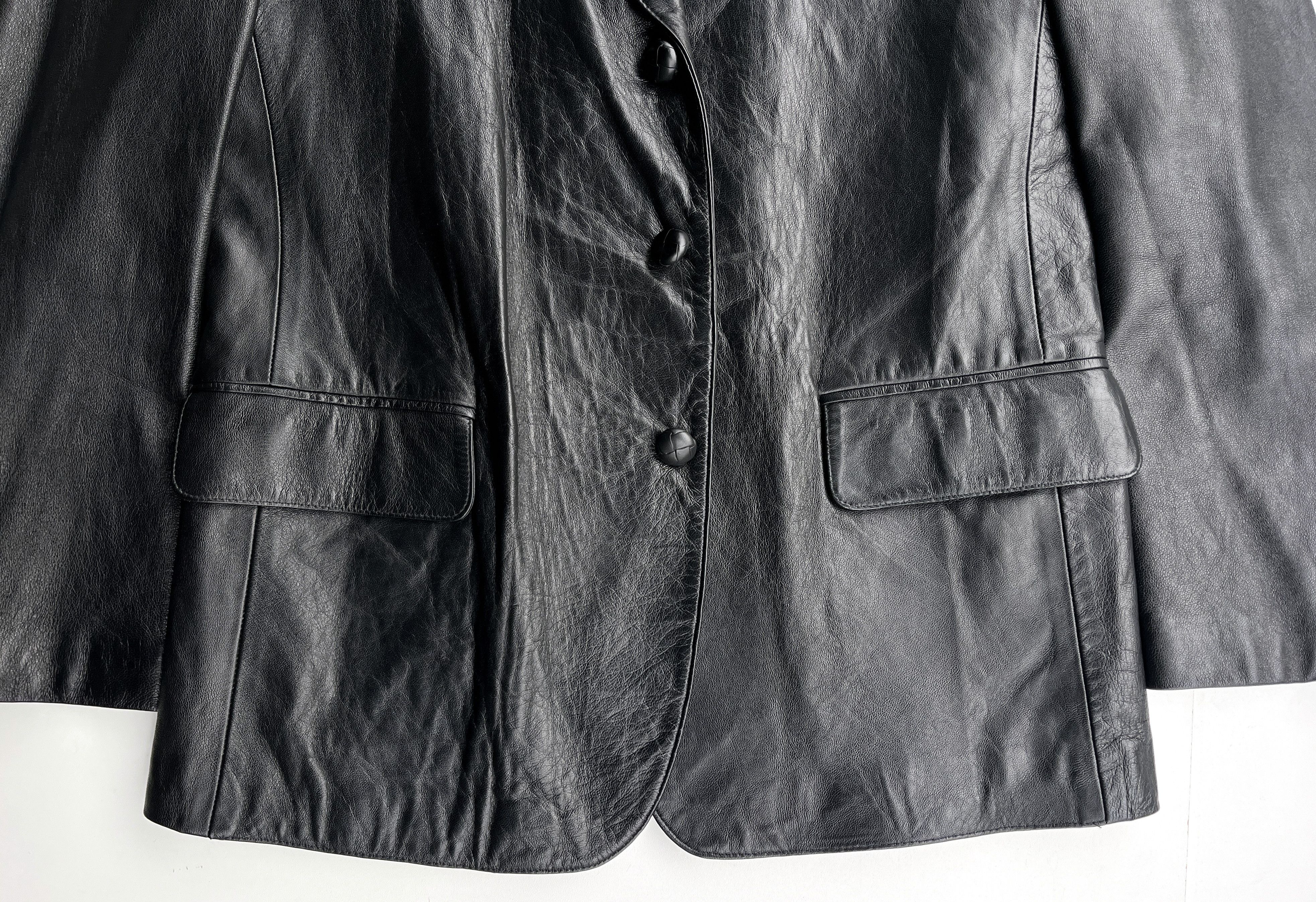 Schott Schott Leather Blazer Size US M / EU 48-50 / 2 - 4 Thumbnail