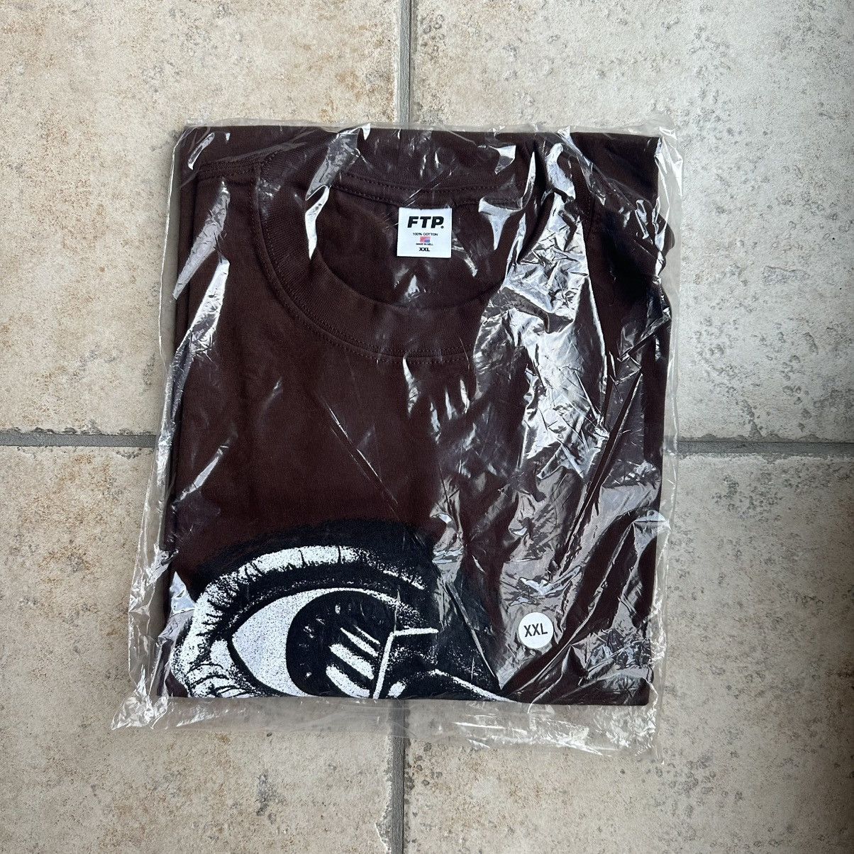 Fuck The Population FTP Pupil Tee (Brown) Size XXL Size US XXL / EU 58 / 5 - 1 Thumbnail