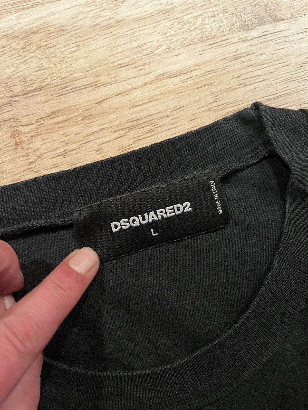 Dsquared2 Dsquared2 ICON Embroidered Tee – Black – Size L Size US L / EU 52-54 / 3 - 2 Thumbnail