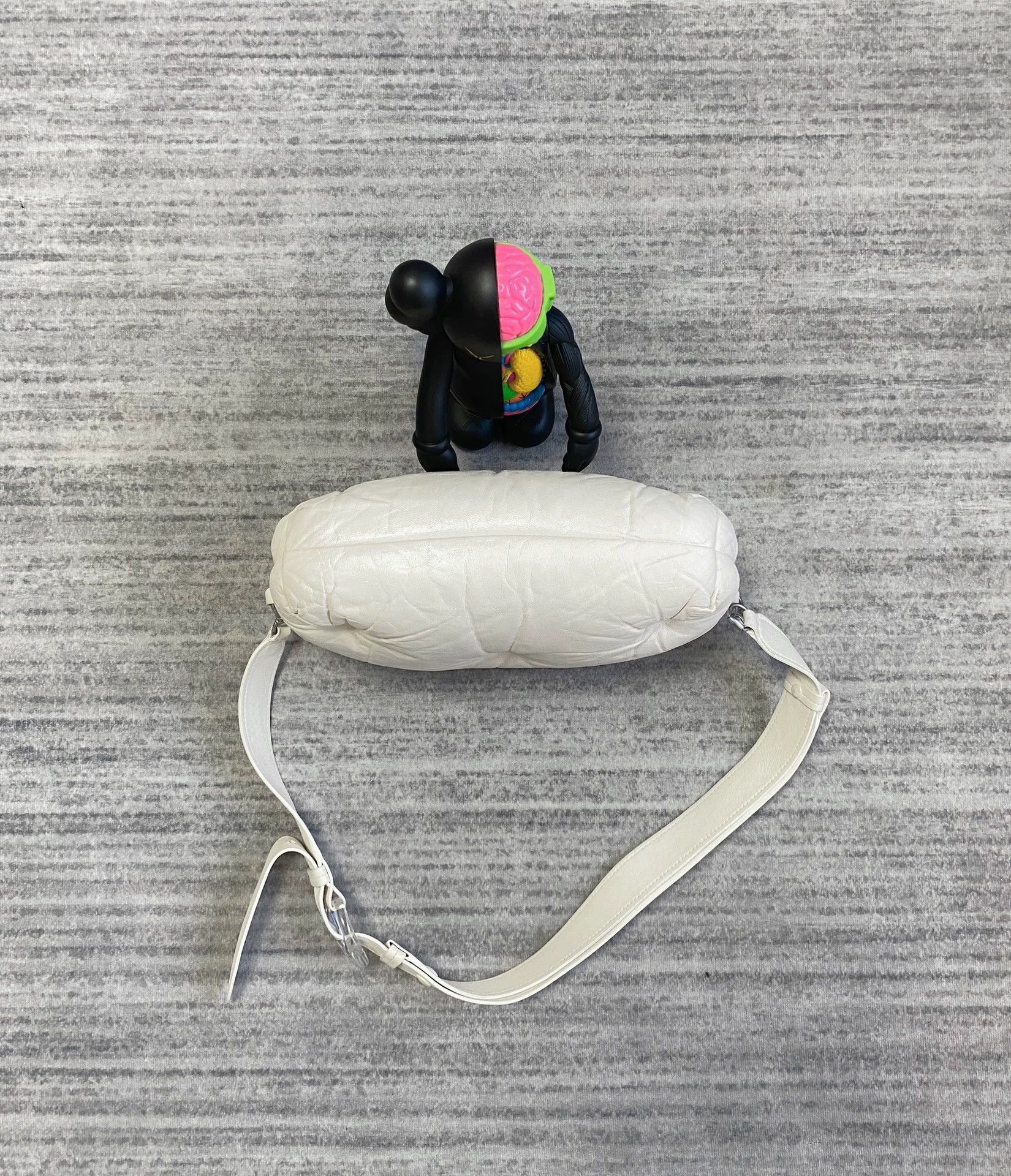 Maison Margiela Maison Margiela Glam Slam Bag White Cloud Lambskin Size ONE SIZE - 4 Thumbnail