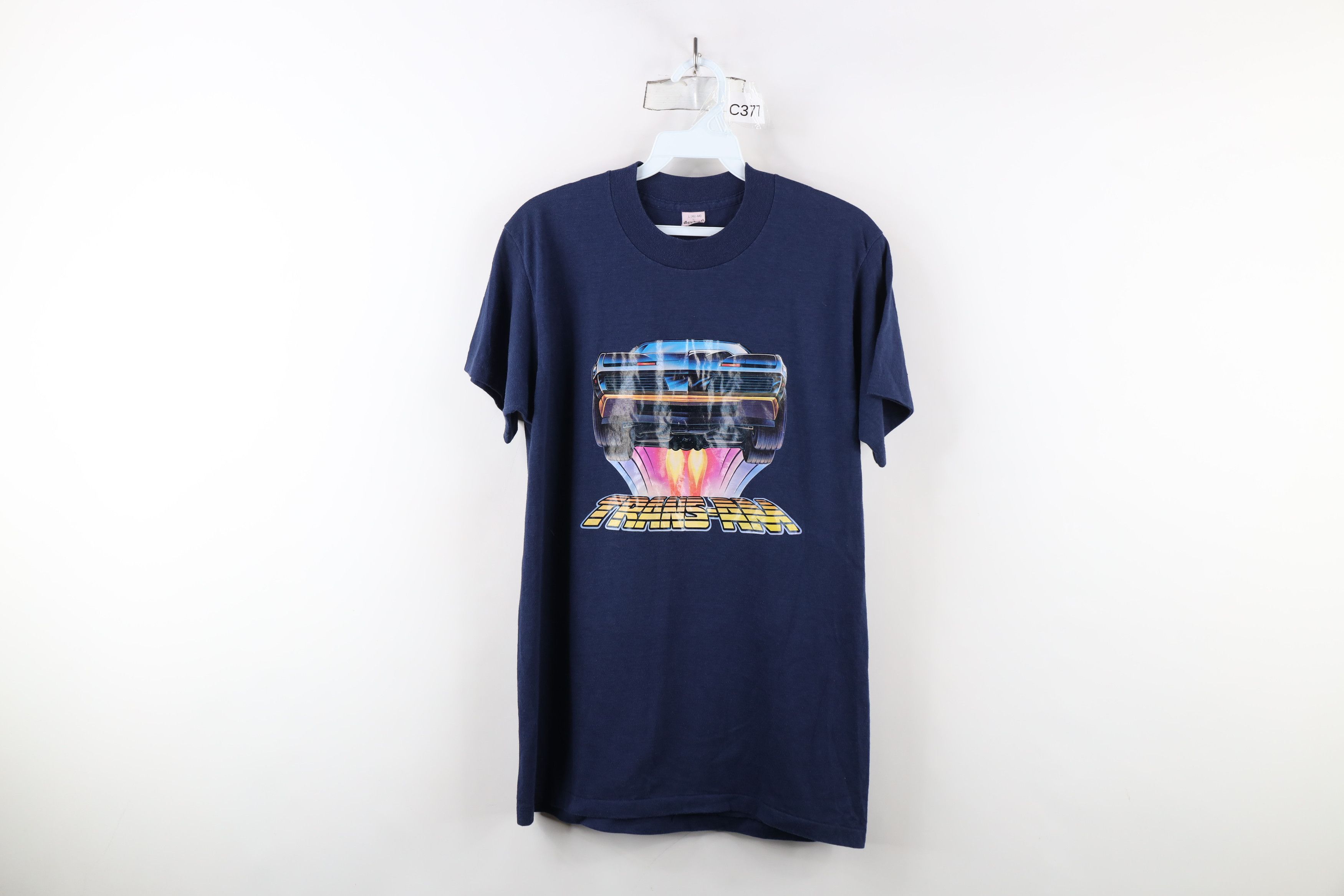 Vintage Vintage 70s 80s Spell Pontiac Firebird Trans Am T-Shirt USA Size US L / EU 52-54 / 3 - 1 Thumbnail