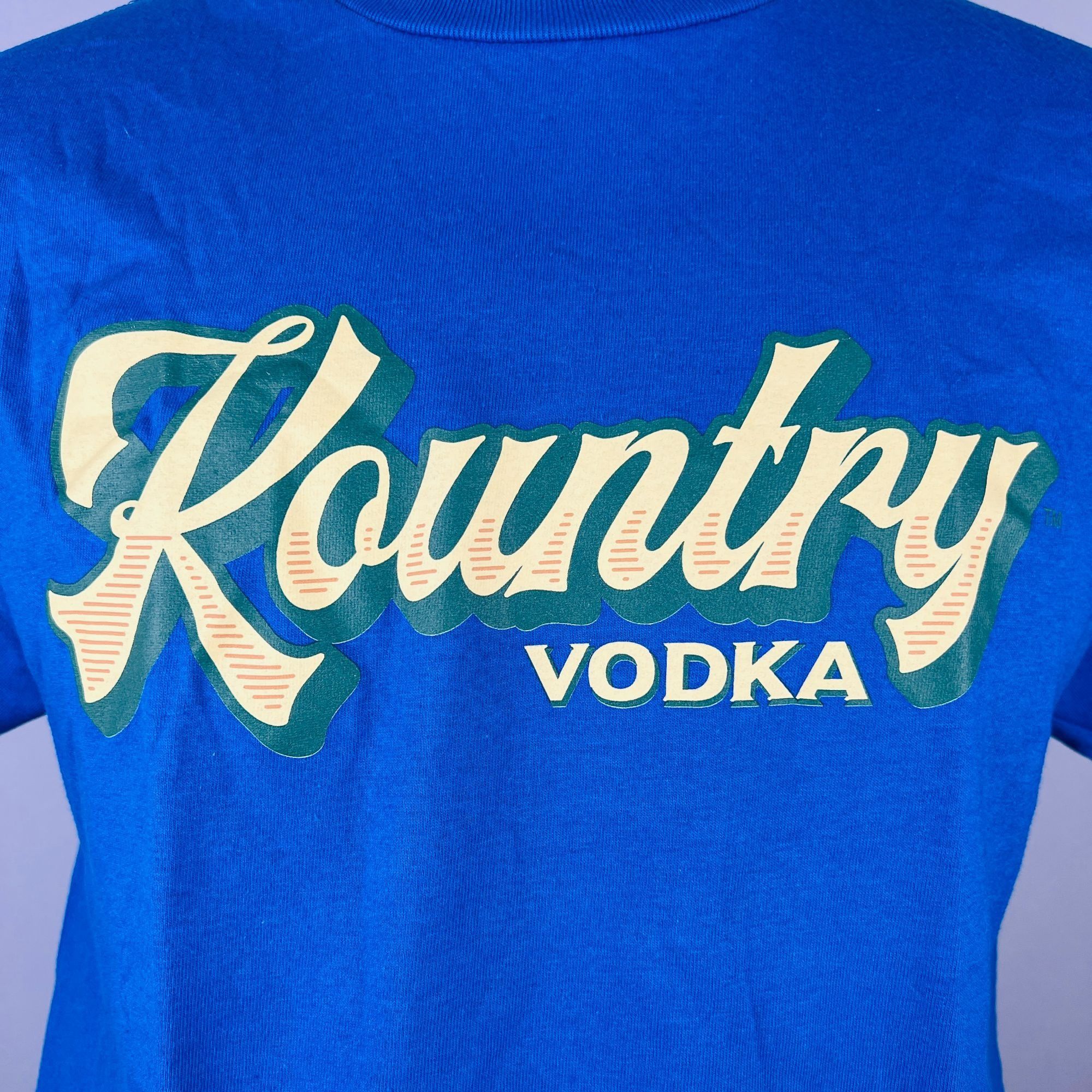 American Apparel Kountry Vodka Brand Large T-Shirt Shirt Size US L / EU 52-54 / 3 - 2 Thumbnail