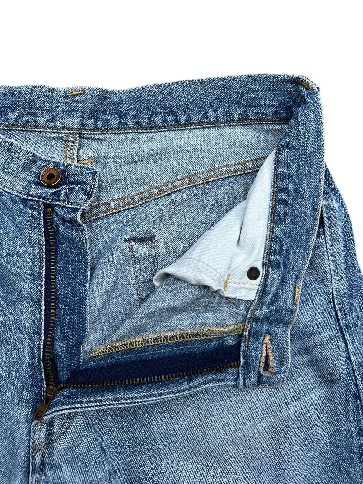 Edwin Vintage Edwin 505z Selvedge Wide Denim Jeans 33x32 Size US 33 - 11 Thumbnail