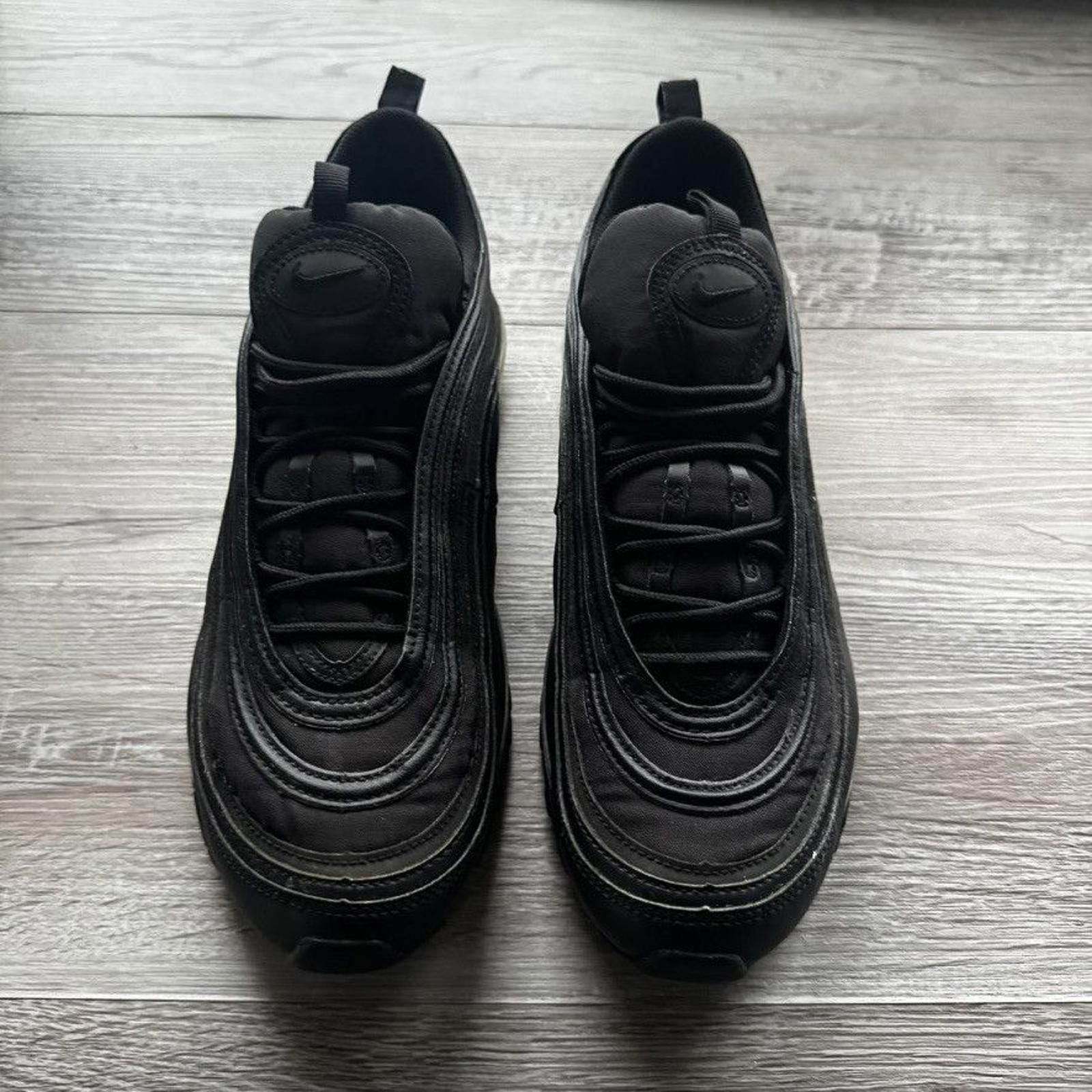 Nike NIKE • Air Max 97 "Black Reflective Gold" (12M) Size US 12 / EU 45 - 6 Thumbnail