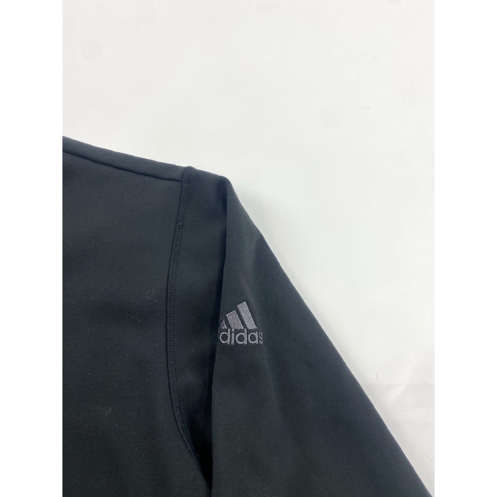 Adidas Adidas Jacket Men XL Black 1/4 Zip Heavyweight Climaproof Wind Jacket Mens XL Black 1/4 Zip Heavyweight Climaproof Wind Size US XL / EU 56 / 4 - 2 Thumbnail