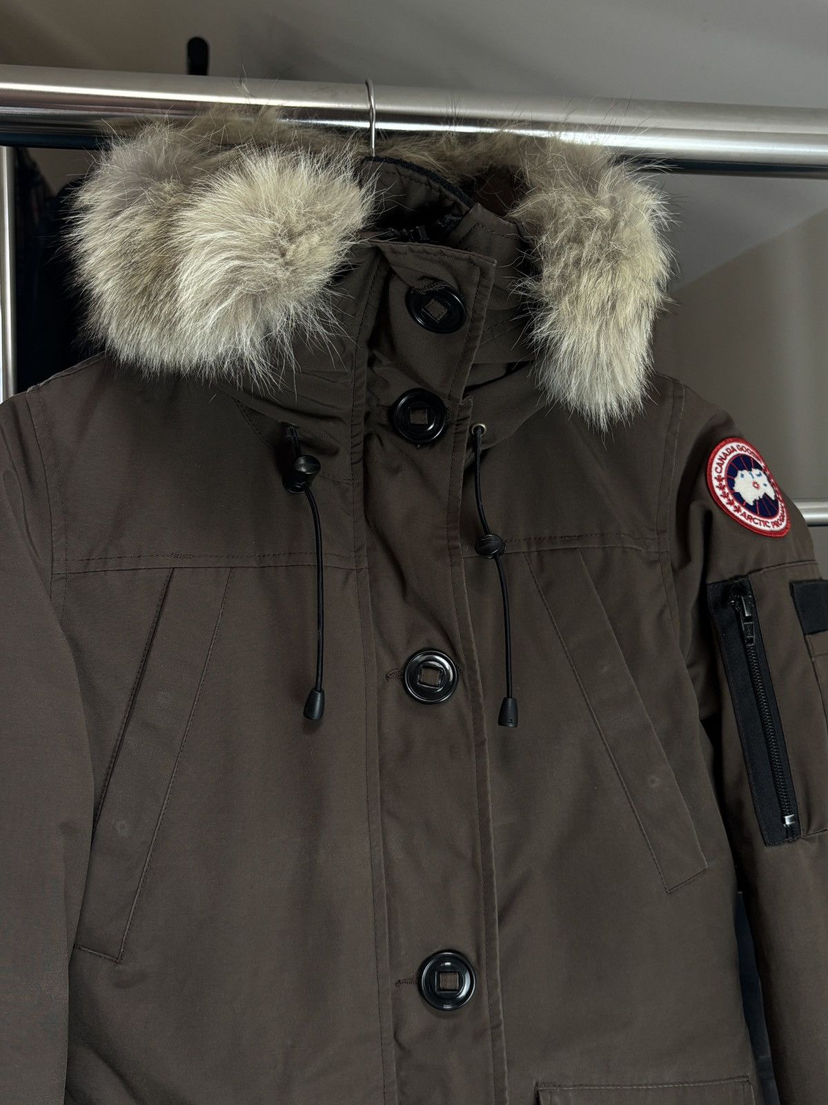 Canada Goose Canada Goose Brown Down Winter Ski Parka Jacket Size XXS / US 00 / IT 34 - 3 Thumbnail