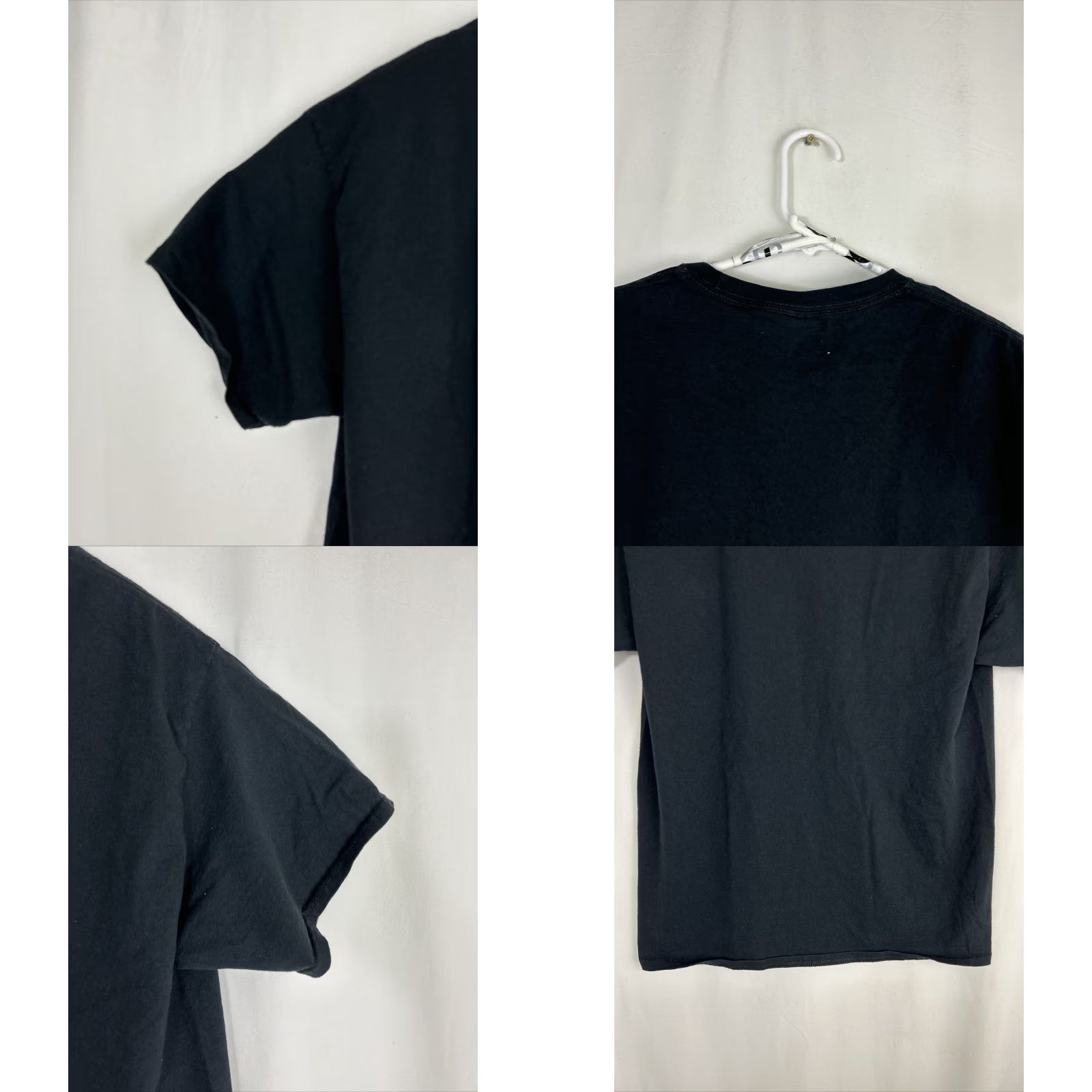 Port & Company VINTAGE McDonalds J Balvin Familia Tee Shirt Womens L Black 100% Cotton Crew Neck Short Sleeve Pullover Size 36" / US 14 / IT 50 - 8 Thumbnail