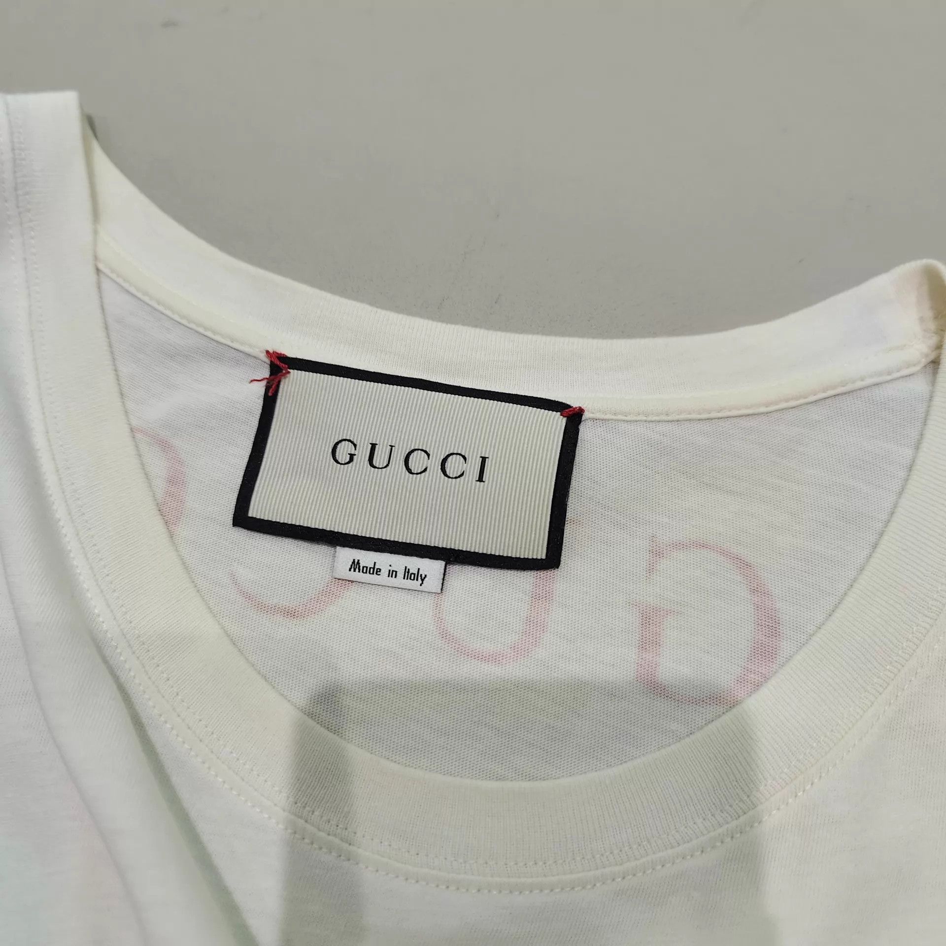 Gucci Gucci Men's XL Short Sleeve Tee Size US XL / EU 56 / 4 - 7 Thumbnail