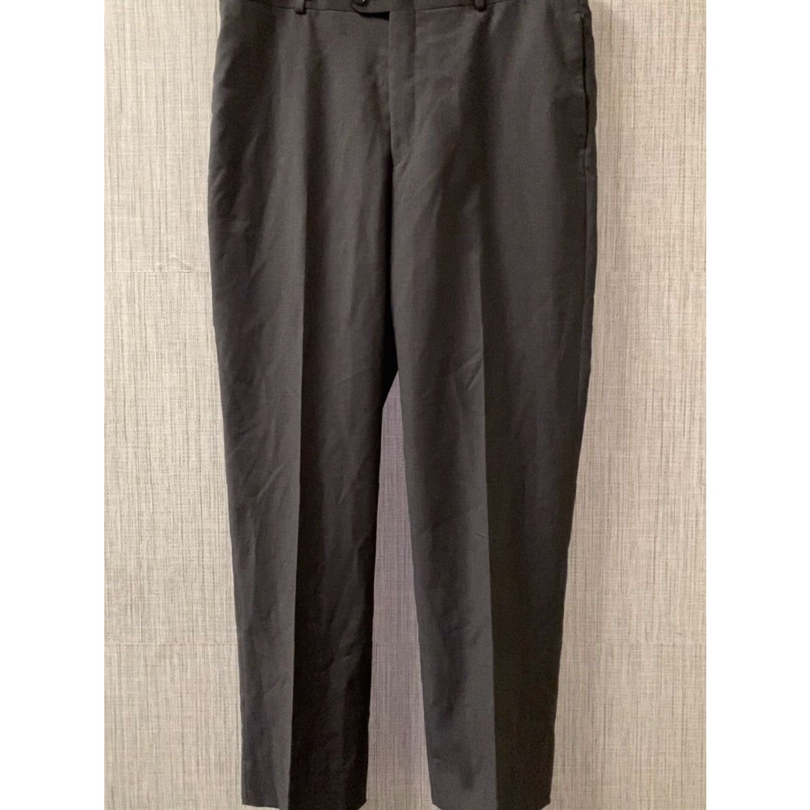 Alfani Alfani Dress Pants Mens Wool/ Polyester Blend Grey Size 36 R36 NWT Pants Men Regular Inseam 36 Gray No. Size US 36 / EU 52 - 2 Thumbnail