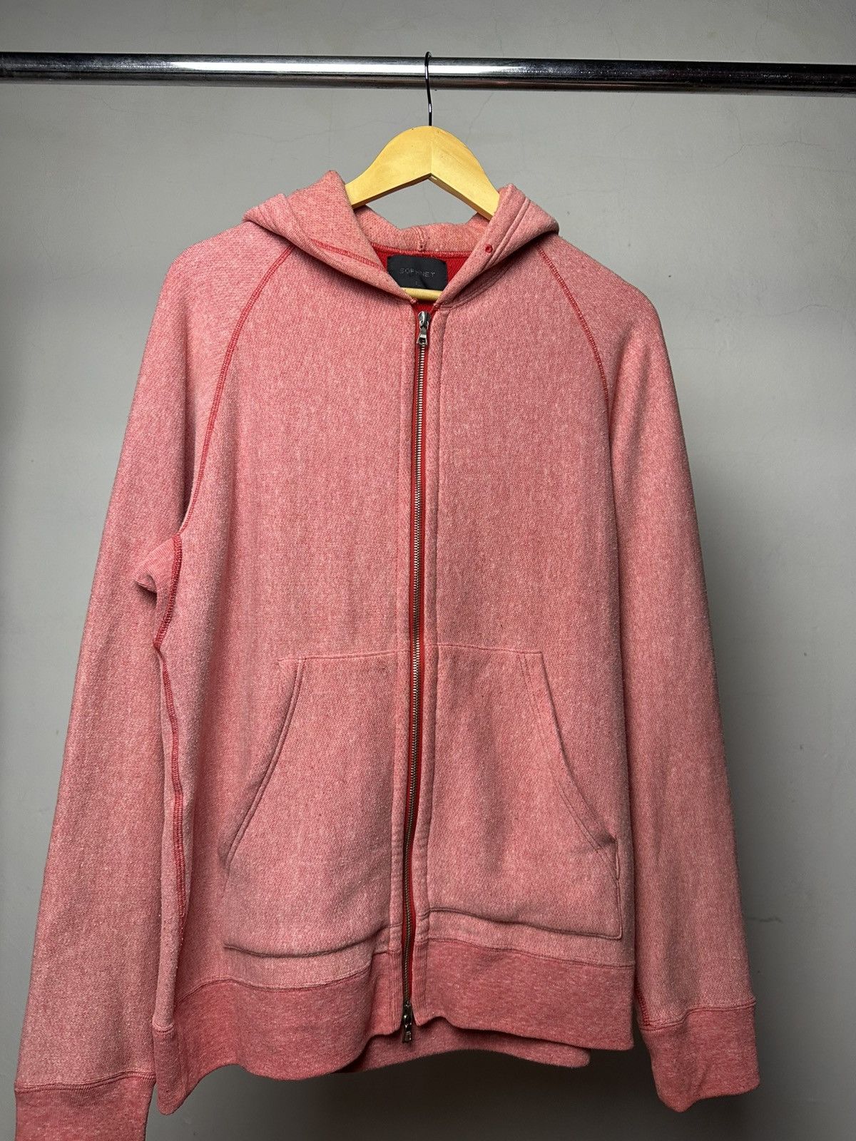 Designer × Japanese Brand × Sophnet. Sophnet Zipper hoodie box logo Backhit Size US M / EU 48-50 / 2 - 2 Thumbnail