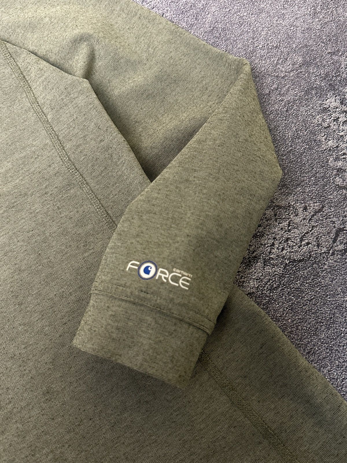 Carhartt Carhartt Force Tecnology Light Pocket Sweatshirt Olive Green Size US XL / EU 56 / 4 - 6 Thumbnail