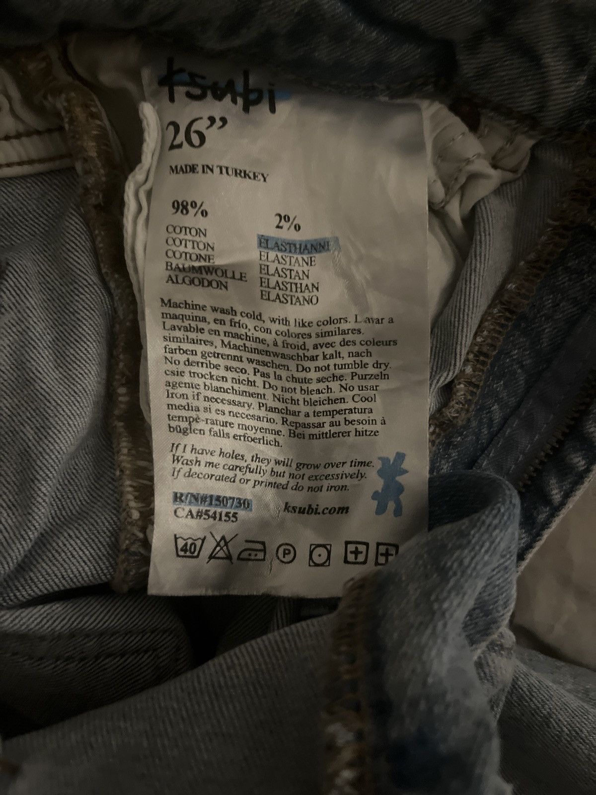 Ksubi Ksubi Jeans Size US 26 / EU 42 - 8 Thumbnail