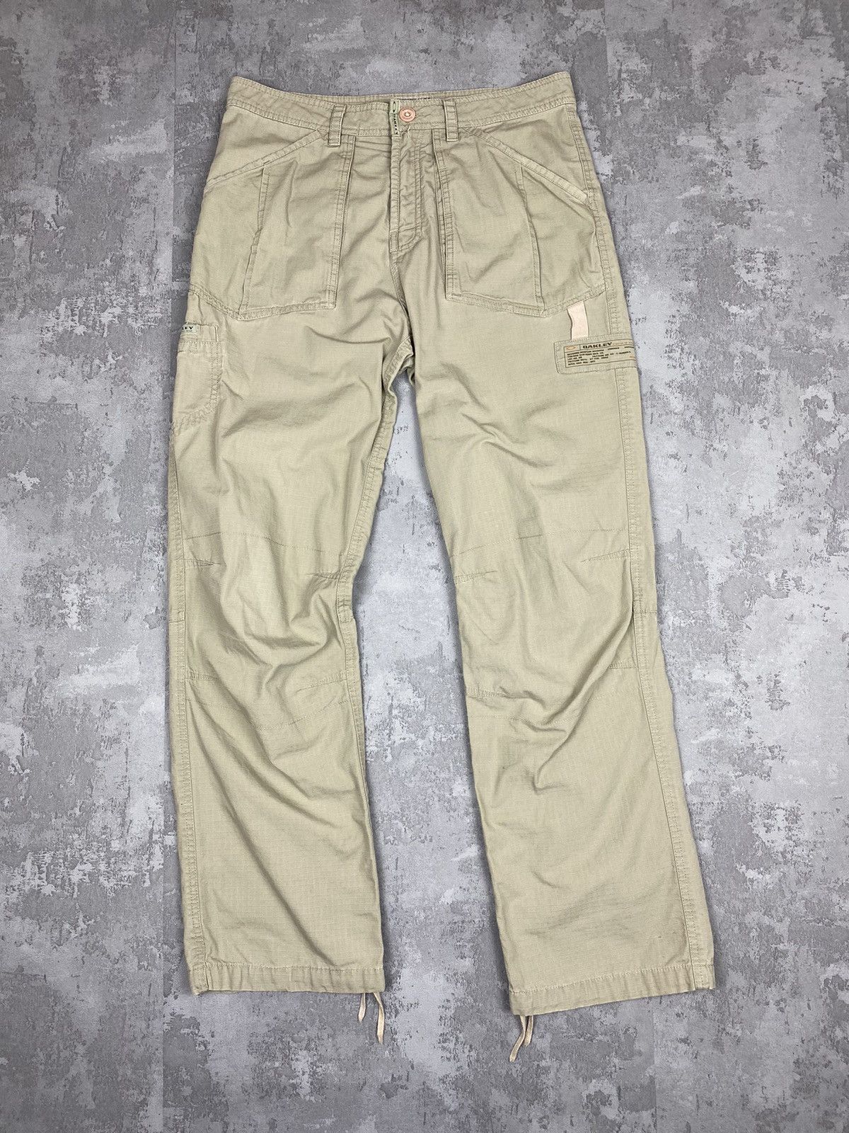 Oakley Oakley Pants Cargo multi Pockets outdoor khaki ripstop Size US 32 / EU 48 - 1 Thumbnail