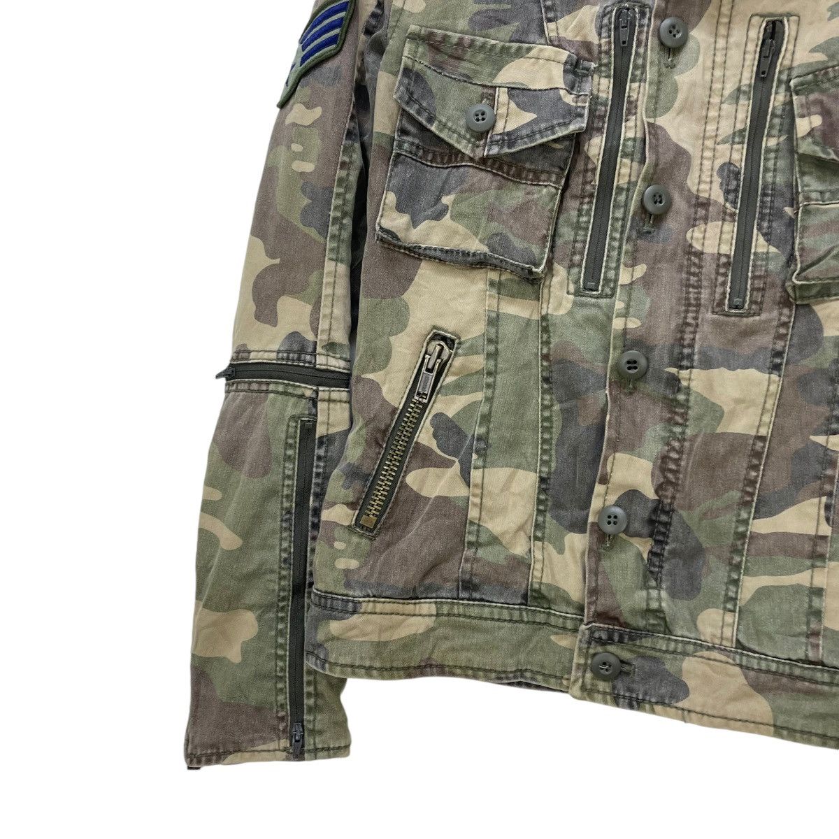 MOUSSY Japanese Brand Moussy Camo Filed Jacket Style Military Size M / US 6-8 / IT 42-44 - 5 Thumbnail