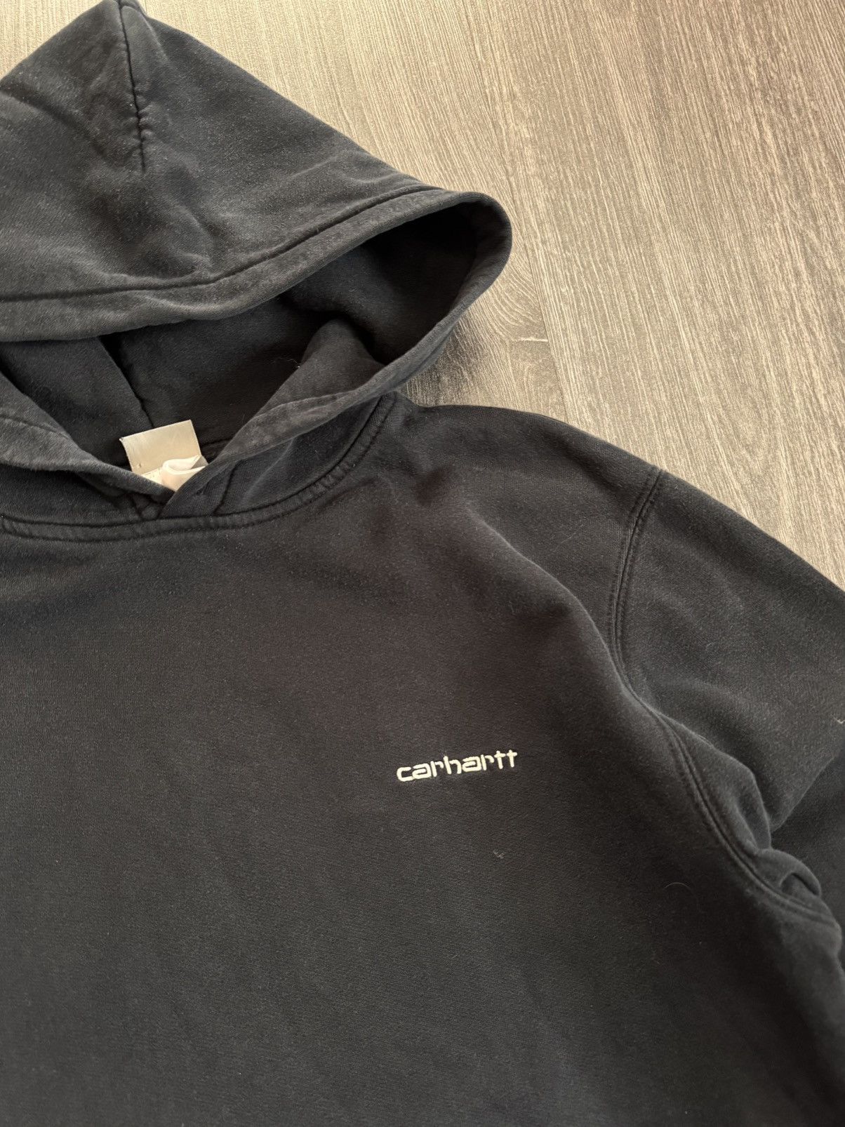 Carhartt Vintage Carhartt Black Hoodie Size US S / EU 44-46 / 1 - 2 Thumbnail