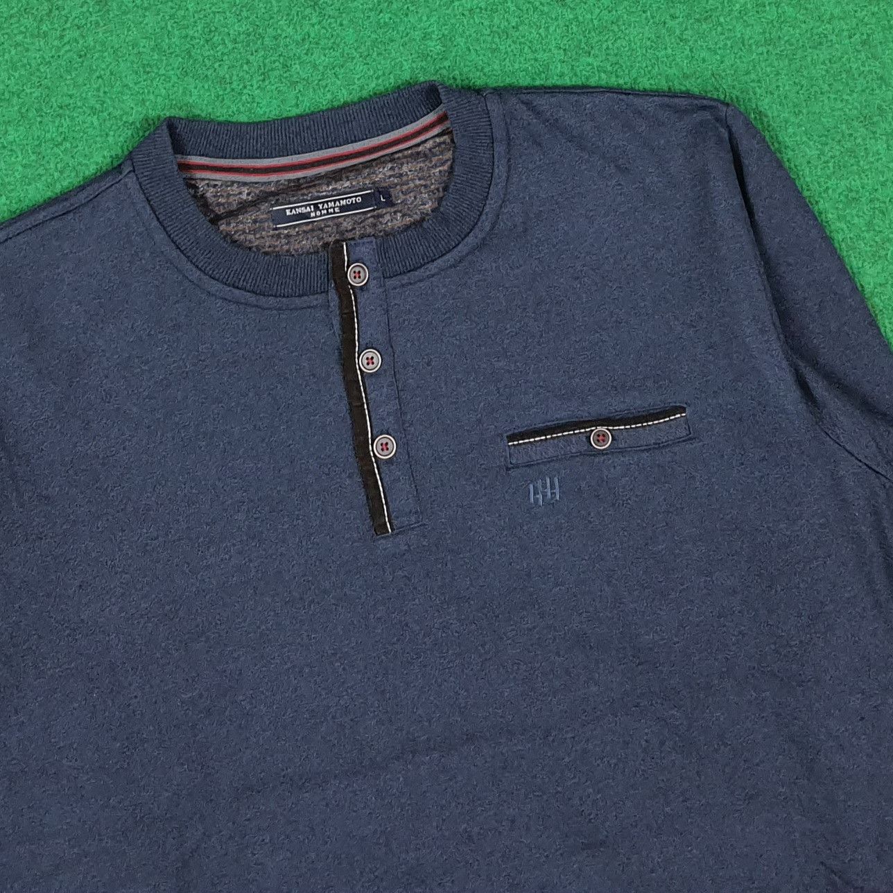 Kansai Yamamoto Kansai Yamamoto Custom Number Nine Logo Sweatshirt C278N17 Size US L / EU 52-54 / 3 - 4 Thumbnail