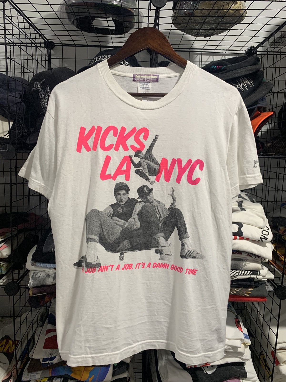 Vintage Kicks LA NYC Tshirt