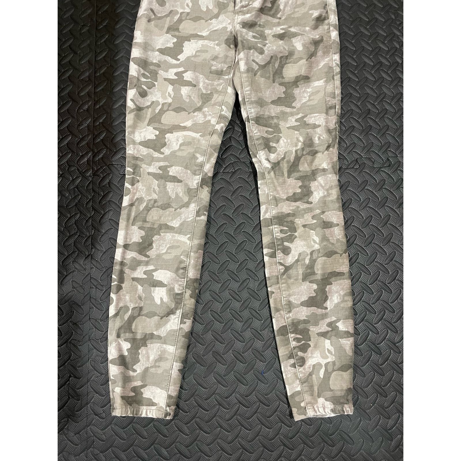 Anthropologie Pilcro Velvet Camo High Rise Skinny Jeans, 27 Size 27" / US 4 / IT 40 - 10 Thumbnail