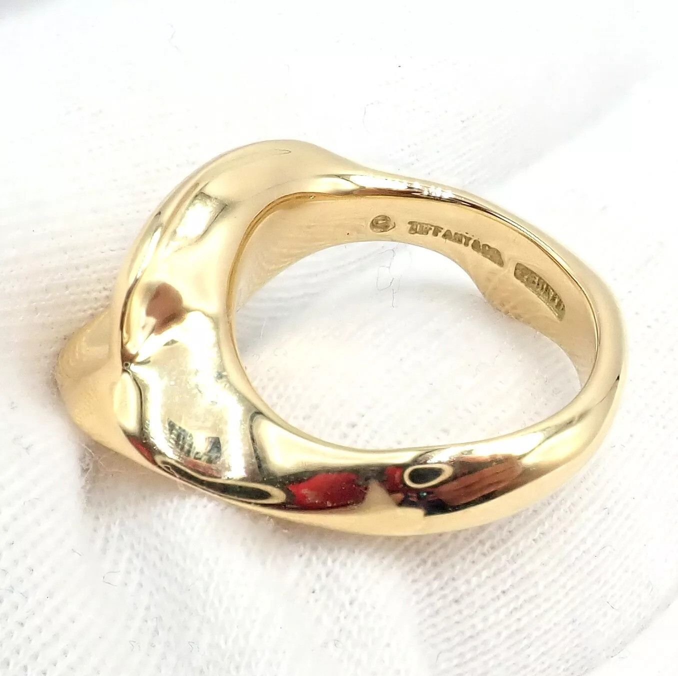 Tiffany & Co. Tiffany & Co. 18k Yellow Gold Peretti Calla Lily Ring Sz 5 Size ONE SIZE - 7 Thumbnail