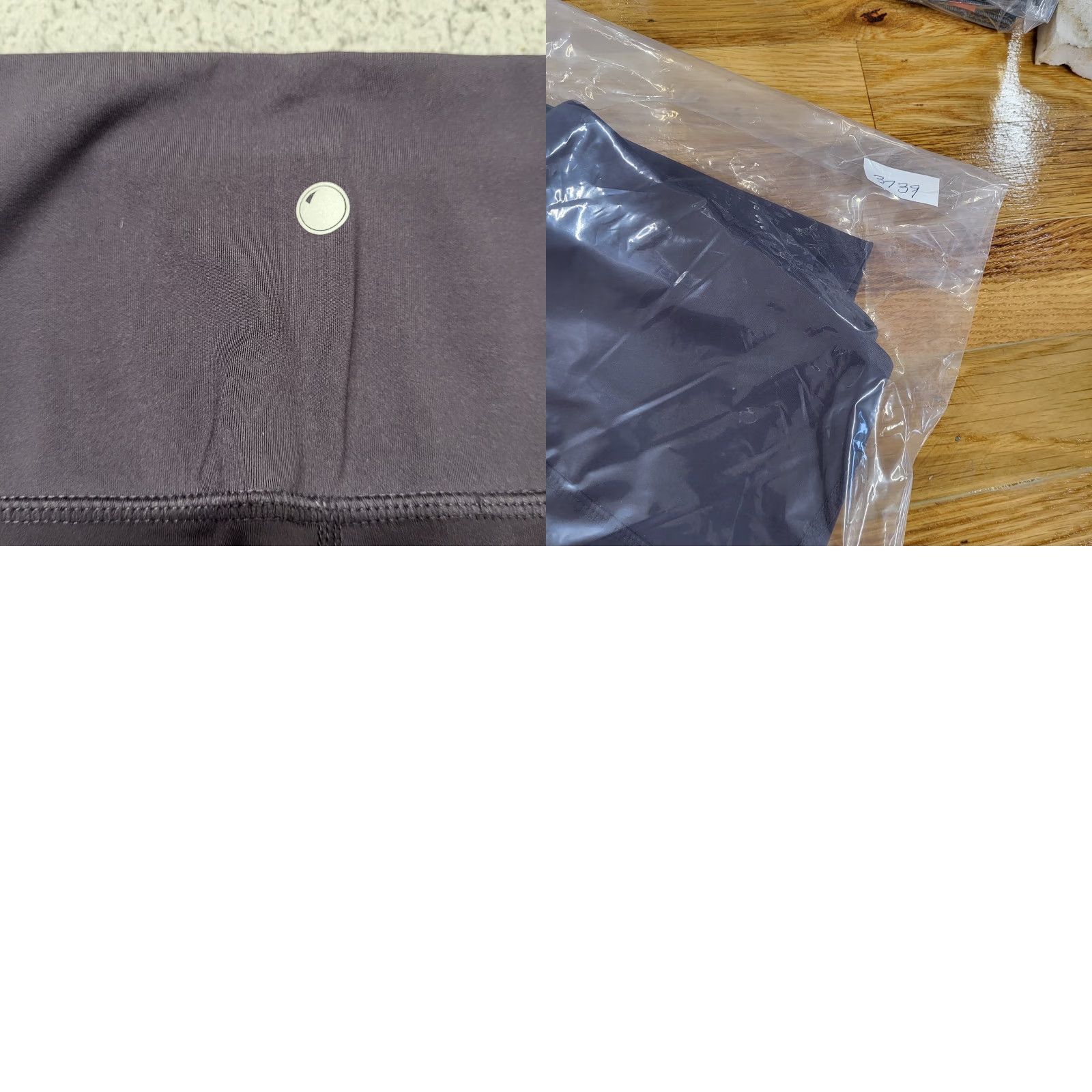 Vintage Yogalicious Lux Leggings Women's Large Purple Yoga Joggers Athletic Pants Sports Gym Running Size 36" / US 14 / IT 50 - 8 Thumbnail