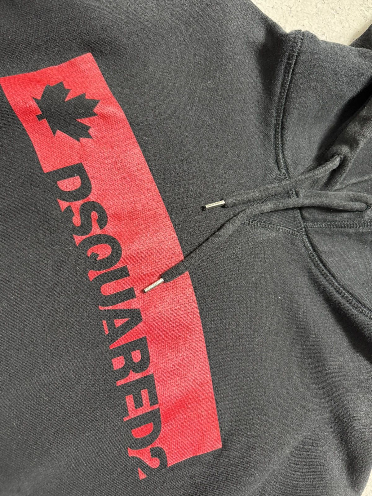 Dsquared2 Dsquared2 Black Big Logo Hoodie Size M Size US M / EU 48-50 / 2 - 5 Thumbnail