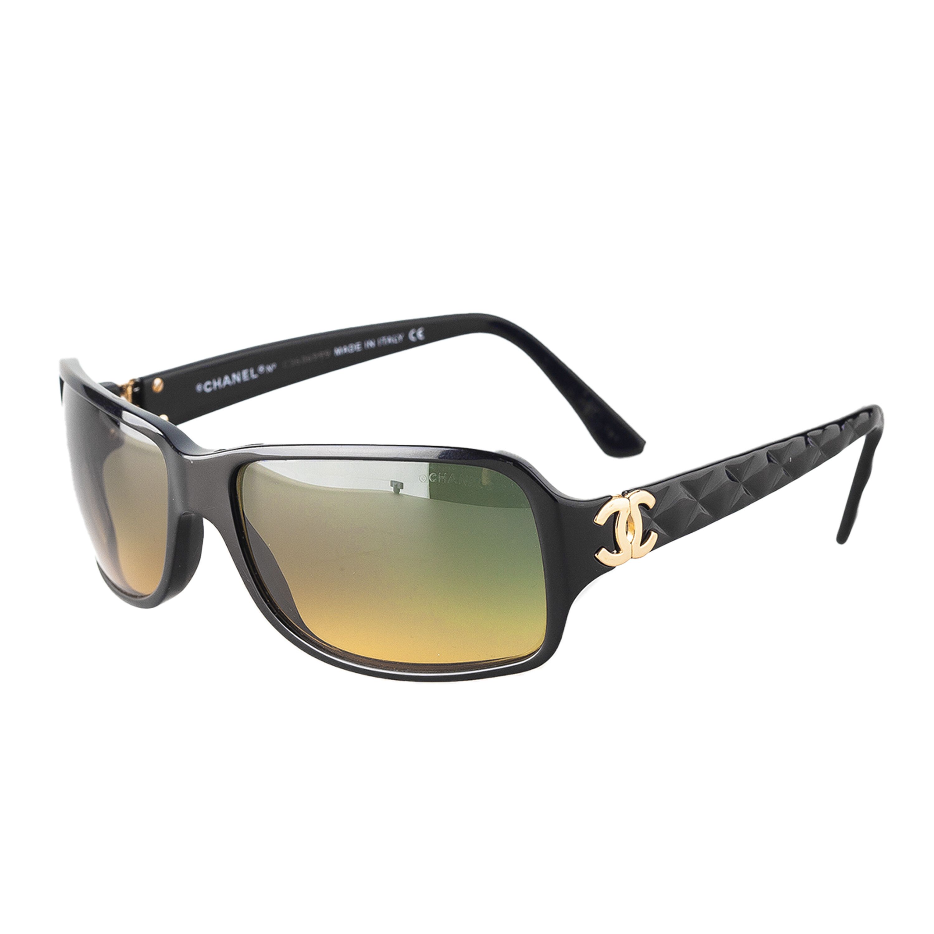 Chanel Chanel 5050 C 501/18 Vintage Black Sunglasses Size ONE SIZE - 3 Thumbnail