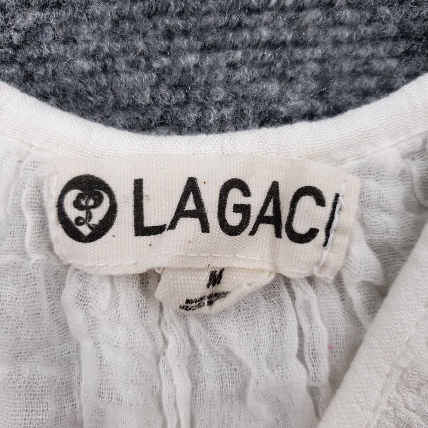 Vintage Lagaci Dress Womens M White Tank Mini Trapeze Aztec Boho Geo Geometric Sleeveless Round Neck Short A-Line Casual Holiday Womens Size M / US 6-8 / IT 42-44 - 7 Thumbnail
