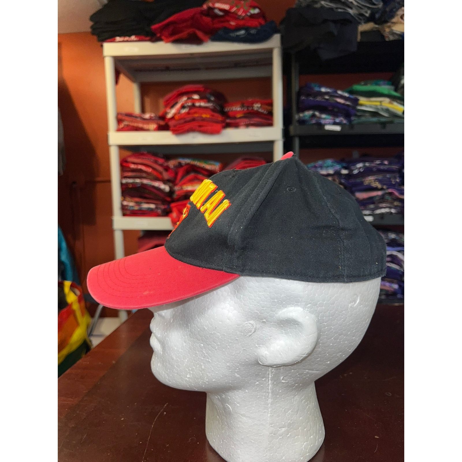 DC Comics Superman Hat DC Comics Superhero Black Graphic Cap headwear Size ONE SIZE - 3 Thumbnail