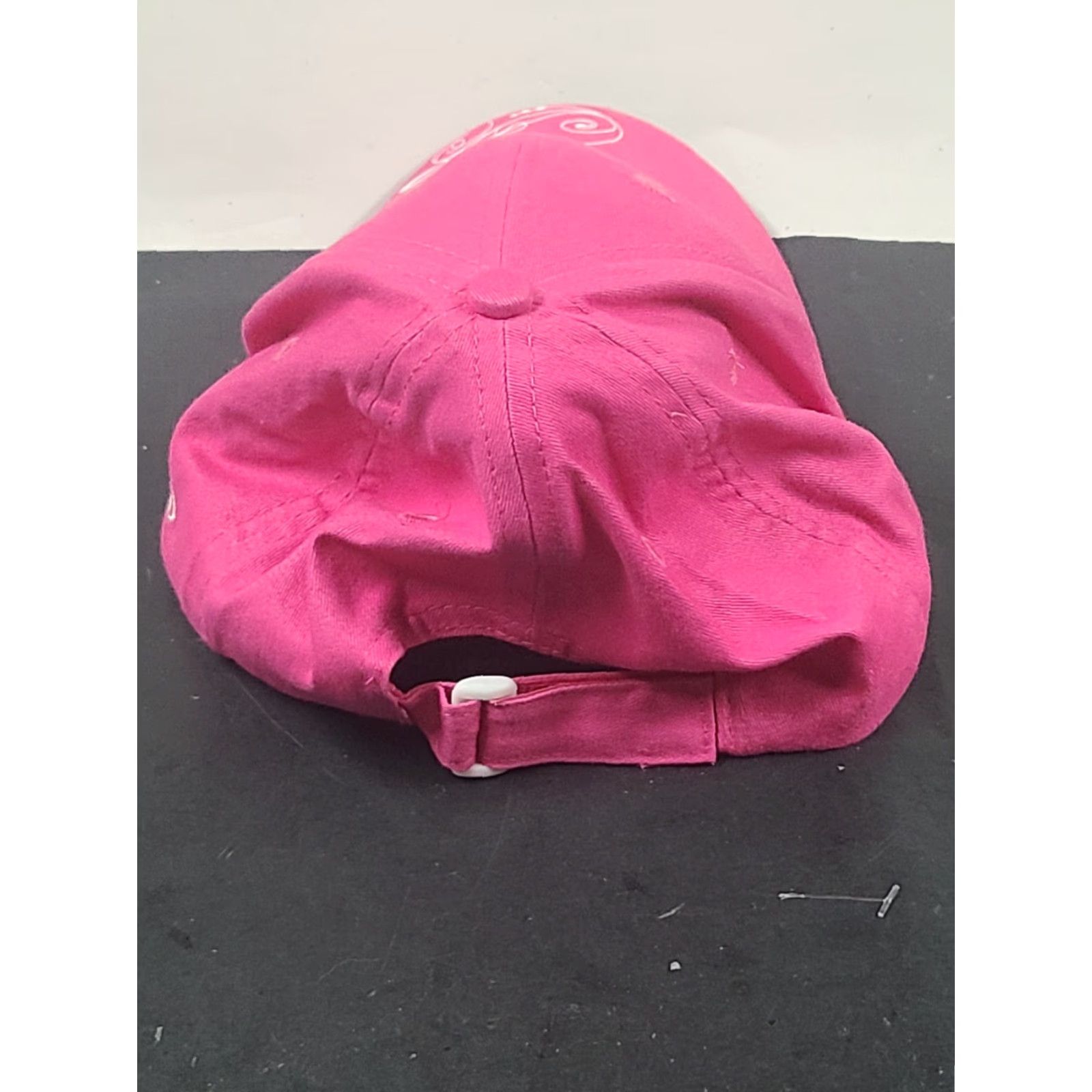 Vintage Dupont-Pioneer Women's Pink Designer Strapback Hat Cap Ballcap One Size Hat Cap Baseball Cap Casual Vintage No Size ONE SIZE - 7 Thumbnail