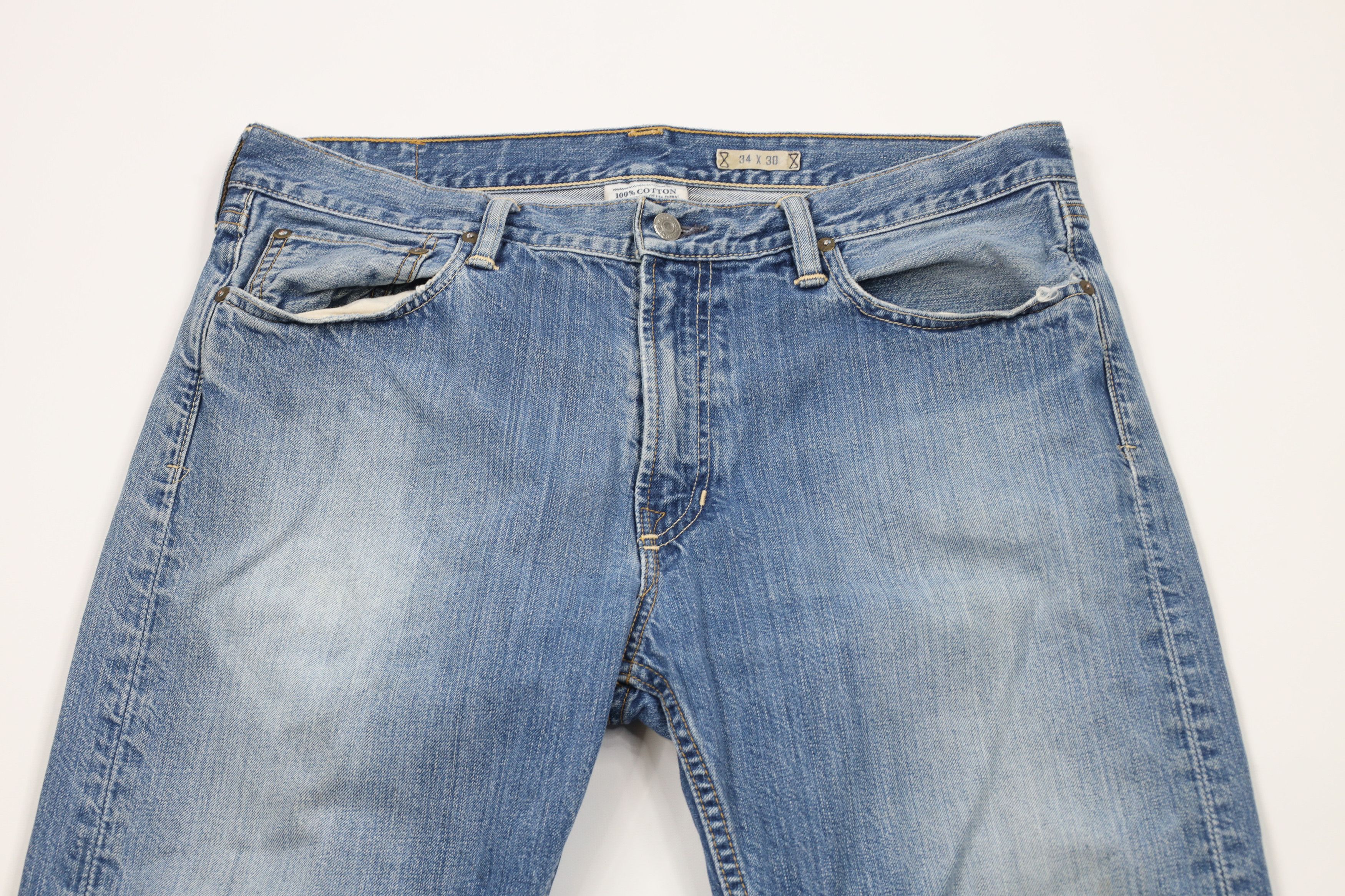 Ralph Lauren × Vintage Vintage Ralph Lauren 867 Classic Fit Denim Jeans Blue Cotton Size US 34 / EU 50 - 2 Thumbnail