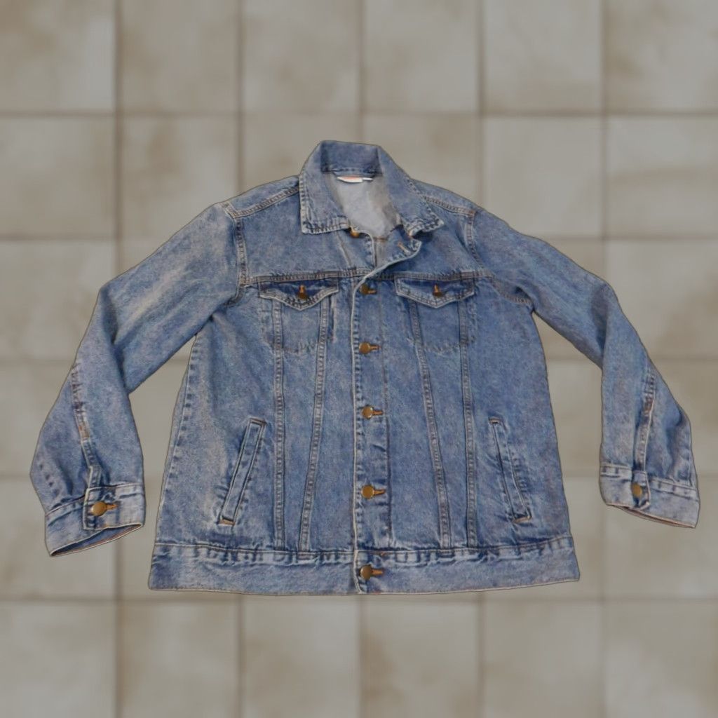Nickelodeon Nickelodeon Denim Jacket Womens Medium Blue 90s Vintage Cotton Zip Pockets Regular Jacket Size M / US 6-8 / IT 42-44 - 1 Thumbnail