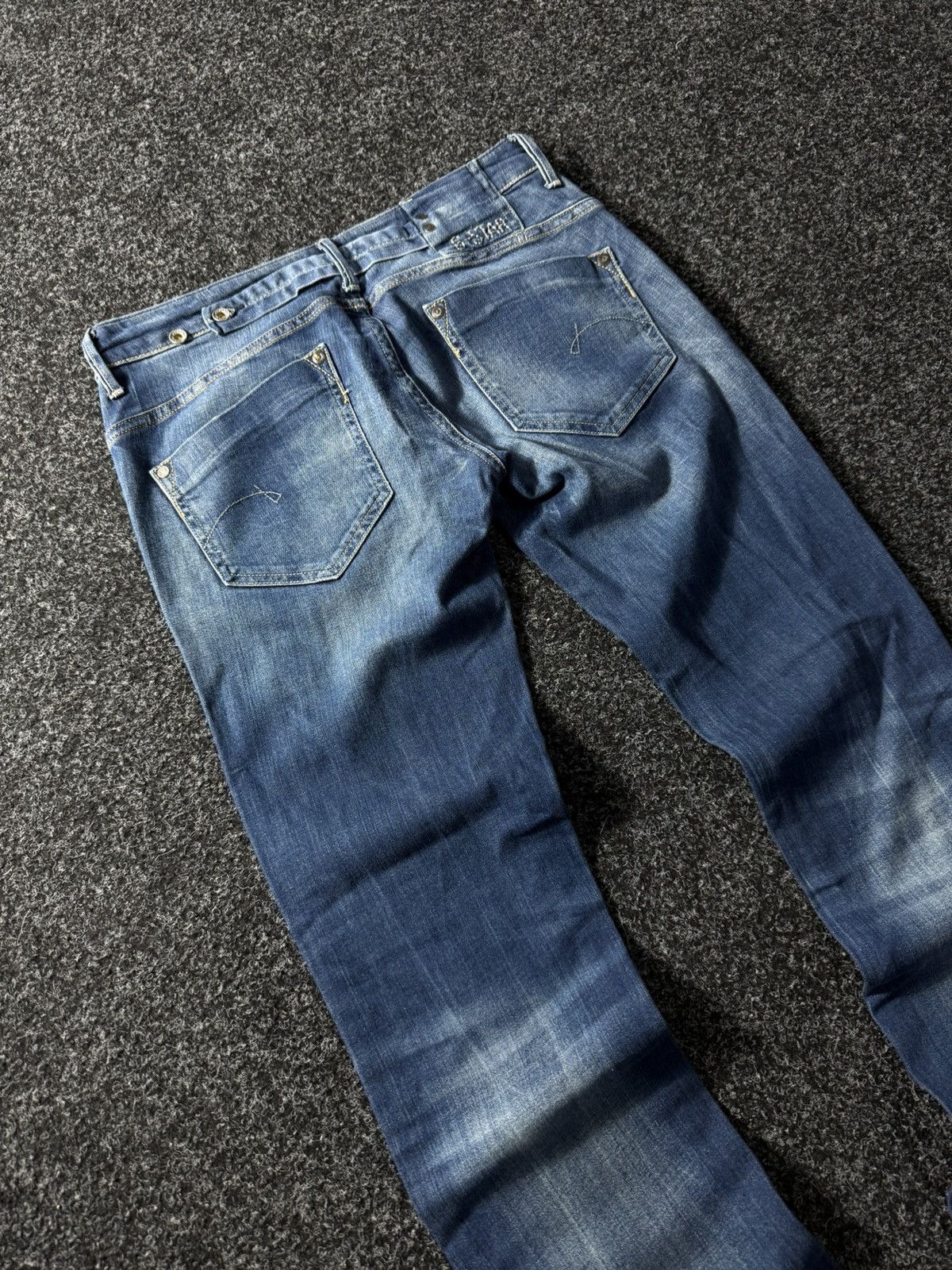 G-Star × Vintage Vintage 90s G-Star Raw Denim Jeans Pants Baggy Size 29" - 12 Thumbnail