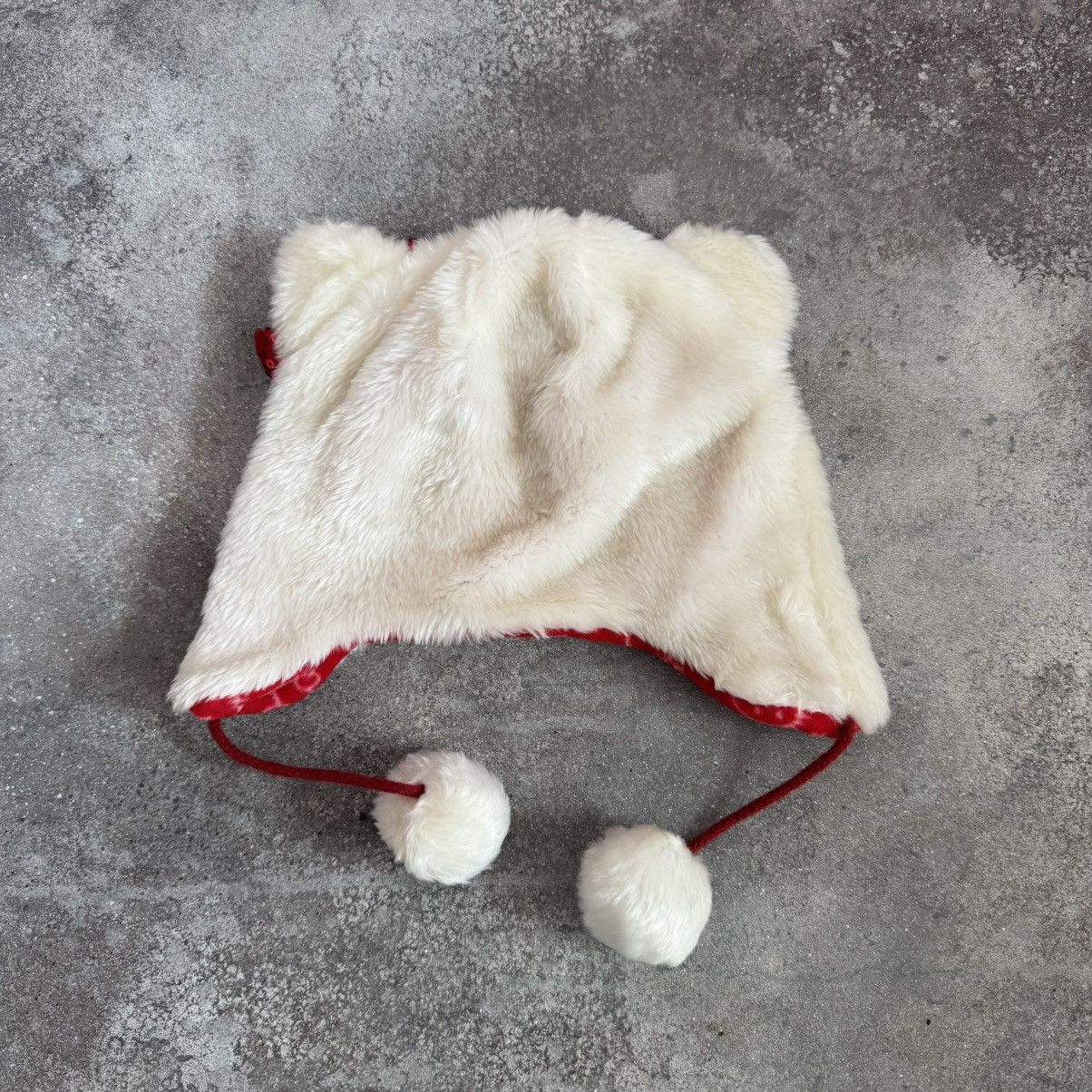 Hysteric Glamour × Japanese Brand × Vintage Hello Kitty Amazing Faux Fur Y2K Ushanka Hat Size ONE SIZE - 7 Thumbnail