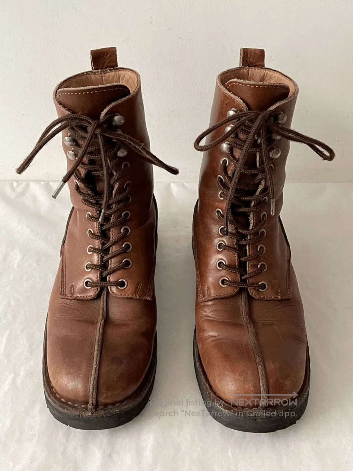 Yohji Yamamoto Sz 42 Yohji Yamamoto Joint Leather Combat Boots. Size US 9 / EU 42 - 4 Thumbnail