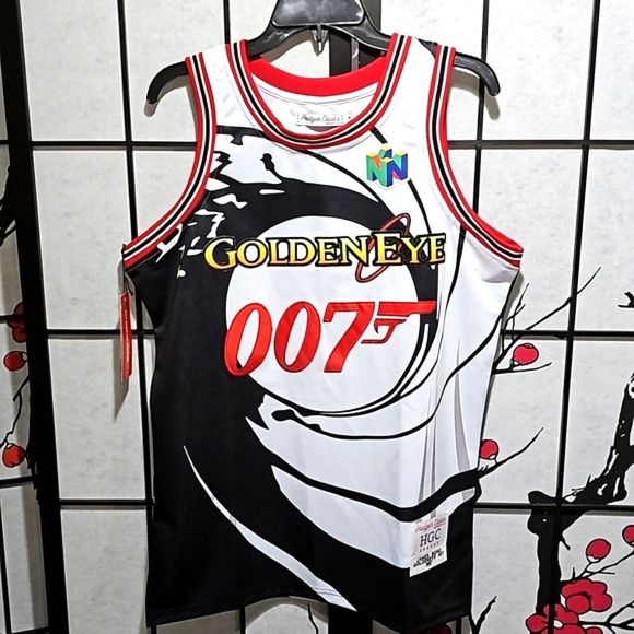 Other Golden Eye Nintendo 64 Classic James Bond 007 Jersey Medium Size US M / EU 48-50 / 2 - 1 Thumbnail