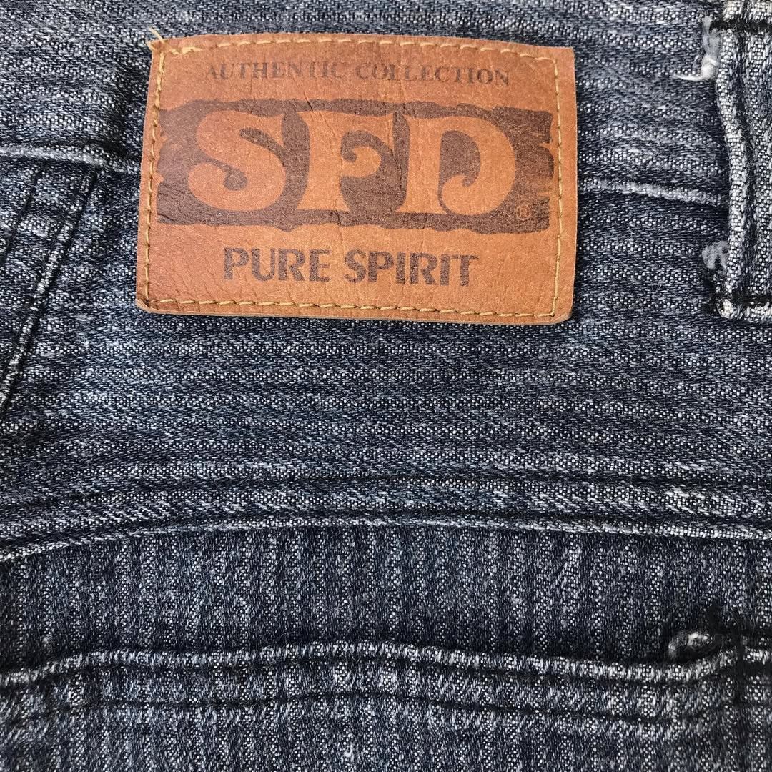 Denime × Japanese Brand Vintage 80s SFD Japan Japanese Brand Sanford Sanforized stra Size US 32 / EU 48 - 4 Thumbnail