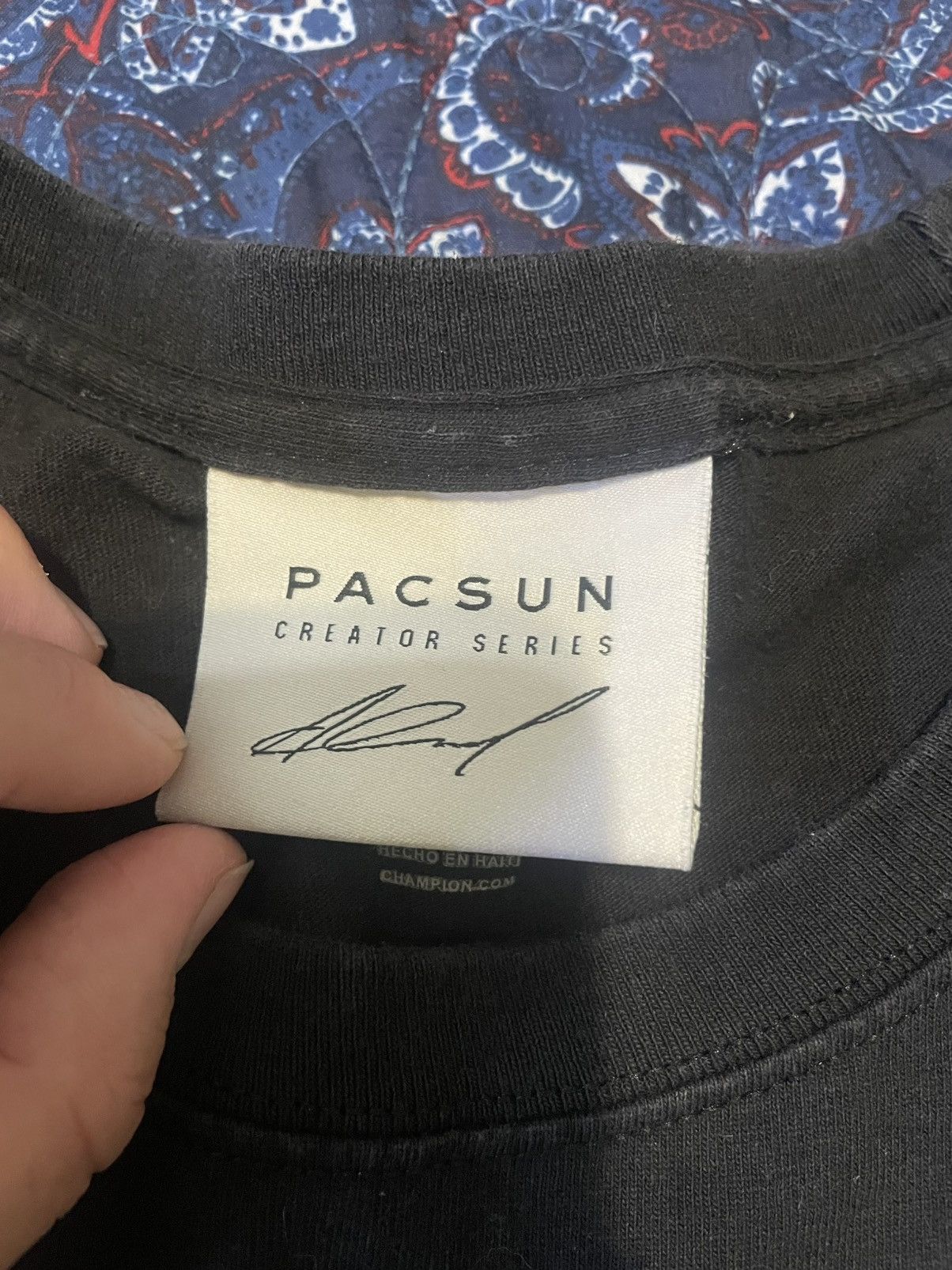 Pacsun Pacsun Creator Series Black Tee Size US L / EU 52-54 / 3 - 2 Thumbnail
