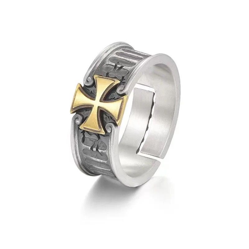 Jewelry × Vintage Vintage Cross Ring Size ONE SIZE - 3 Thumbnail