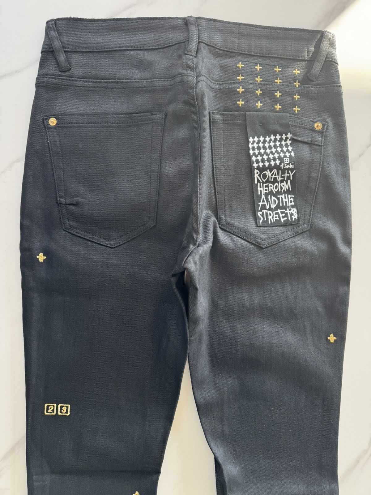 Ksubi Ksubi 23 Van Winkle Jet Black Wax Size US 30 / EU 46 - 2 Thumbnail