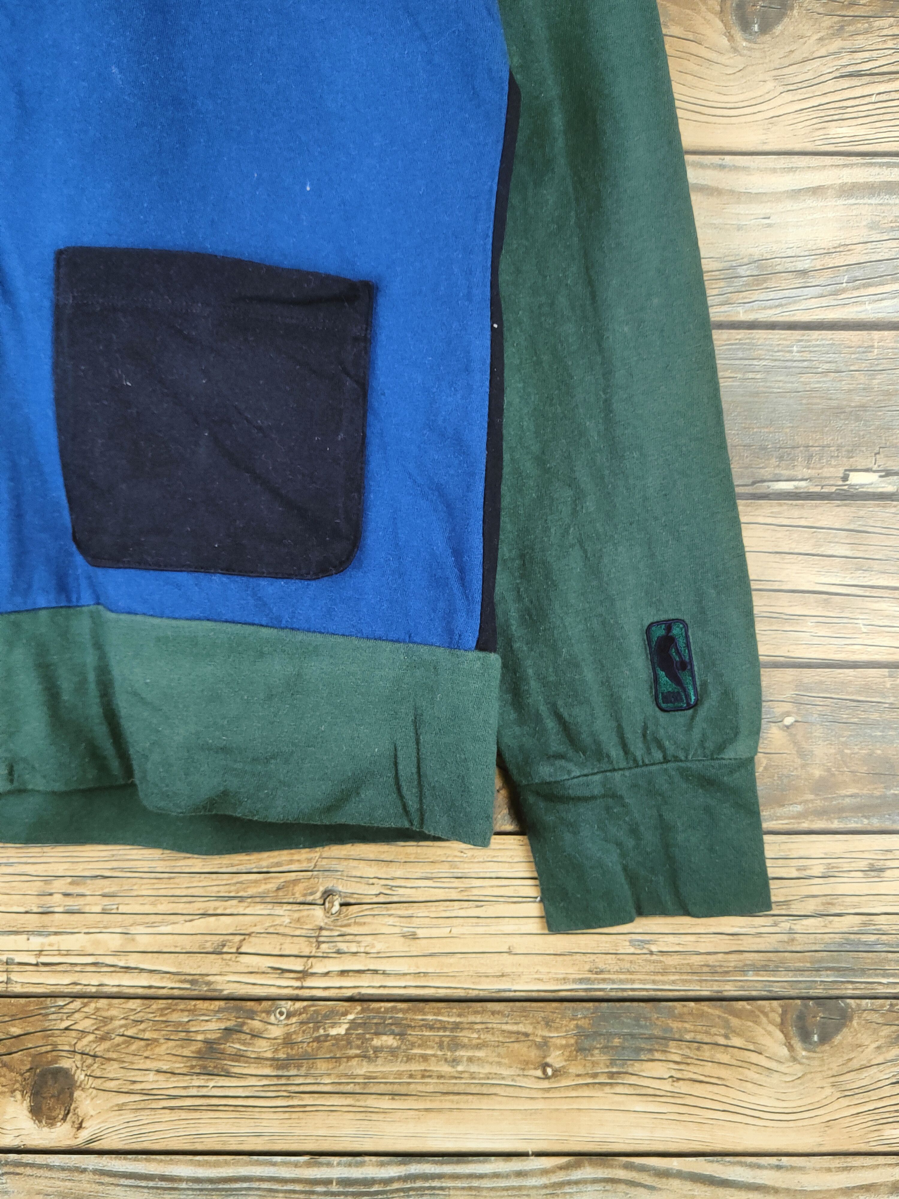 NBA DL NBA chicago bull Blue Green Cardigan #46-108 Size US M / EU 48-50 / 2 - 8 Thumbnail
