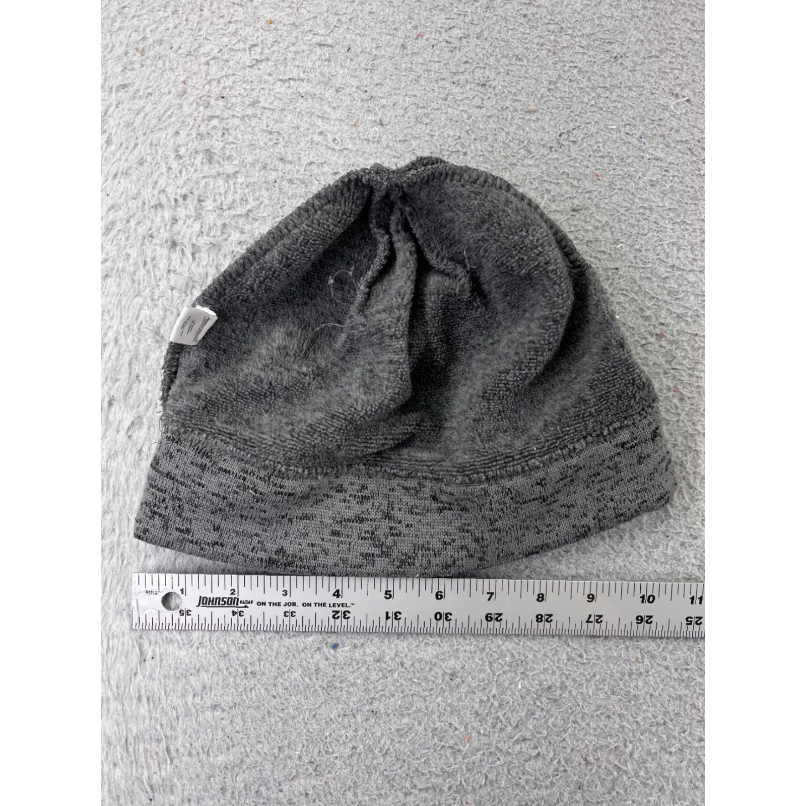 Port Authority Port Authority Beanie Knit Adult Gray Poly Delivery Service Logo Ski Hat Size ONE SIZE - 5 Thumbnail