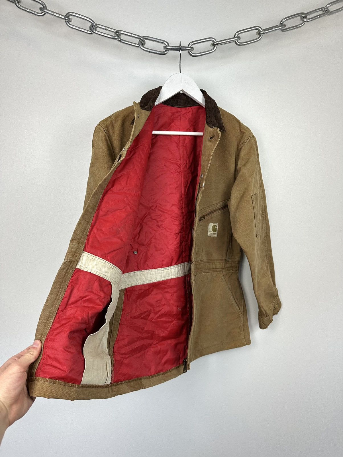 Carhartt Vintage 70s Carhartt USA Rare Utility Arctic Detroit Jacket Size US S / EU 44-46 / 1 - 18 Thumbnail