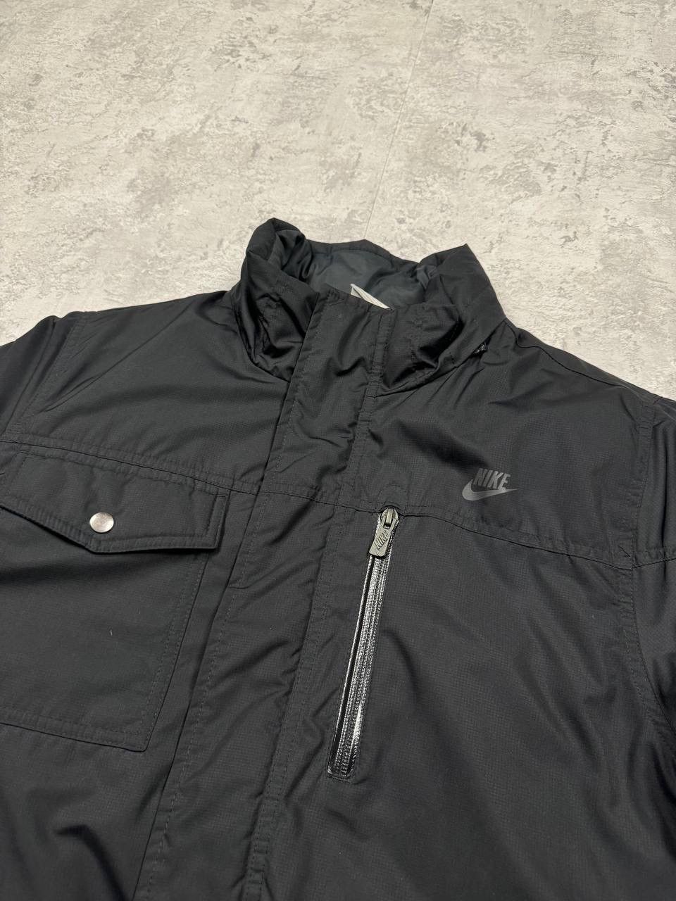 Nike Vintage Nike Y2K Black Zip Jacket Size L Size US L / EU 52-54 / 3 - 9 Thumbnail