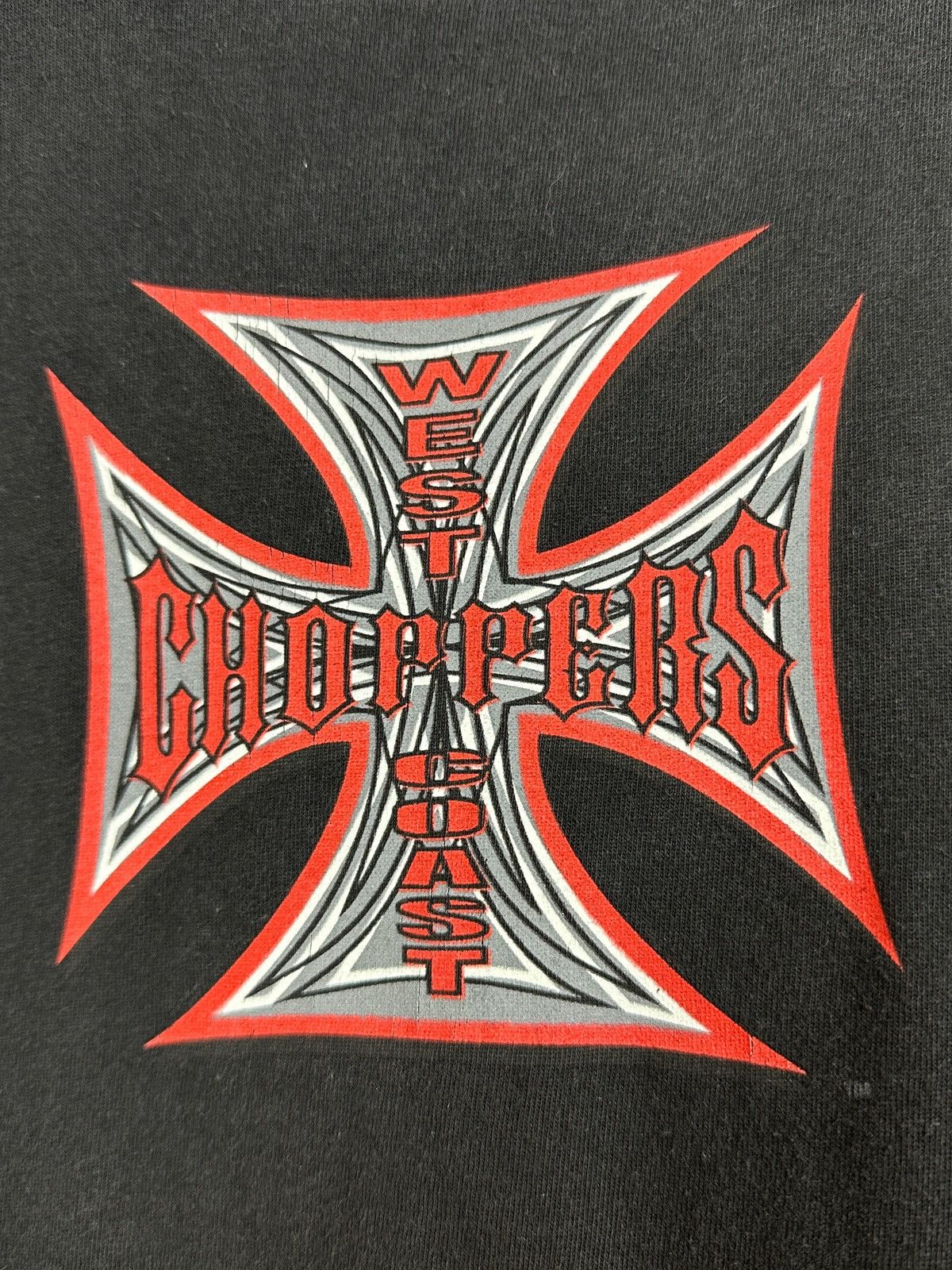 Vintage Vintage West Coast Choppers Black T-Shirt Paul Walker Size US XL / EU 56 / 4 - 14 Thumbnail