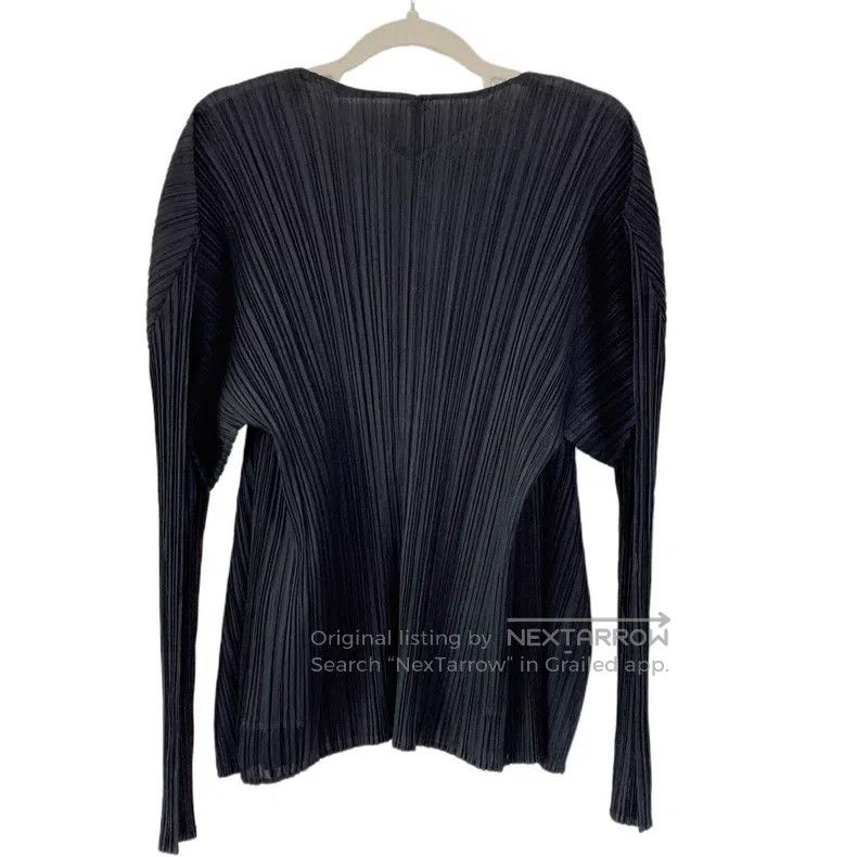 Issey Miyake Issey Miyake Lips Pleated Top Size L / US 10 / IT 46 - 2 Thumbnail